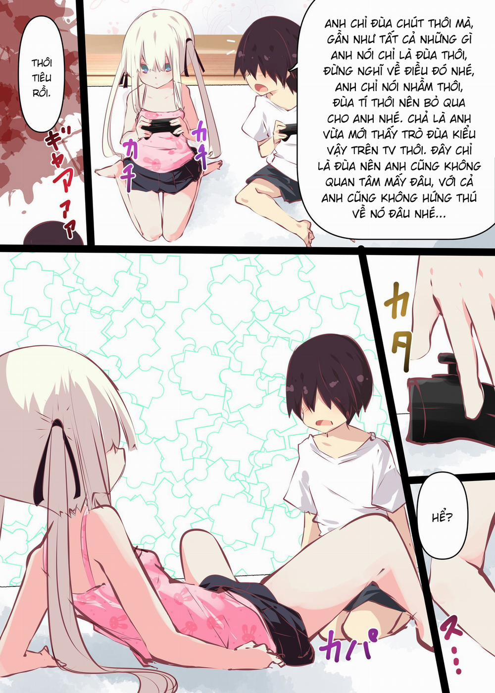 Natsuyasumi dakara Muteikou na Itoko ni Chinko Ireru Hanashi 1 trang 8