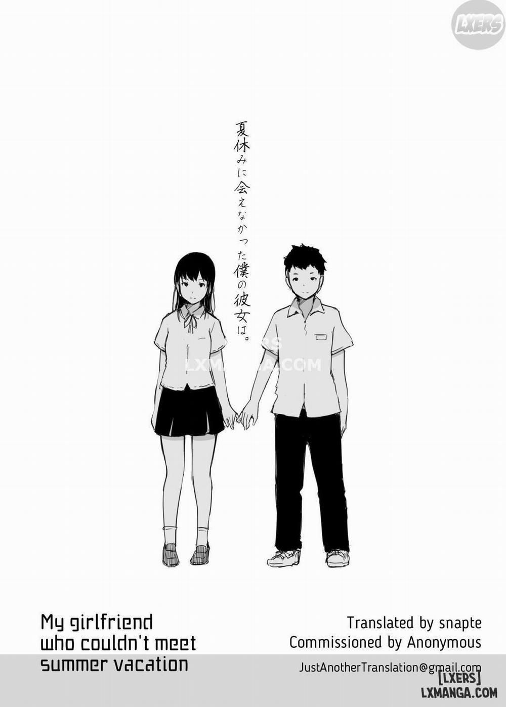 Natsuyasumi ni Aenakatta Boku no Kanojo wa Oneshot trang 1