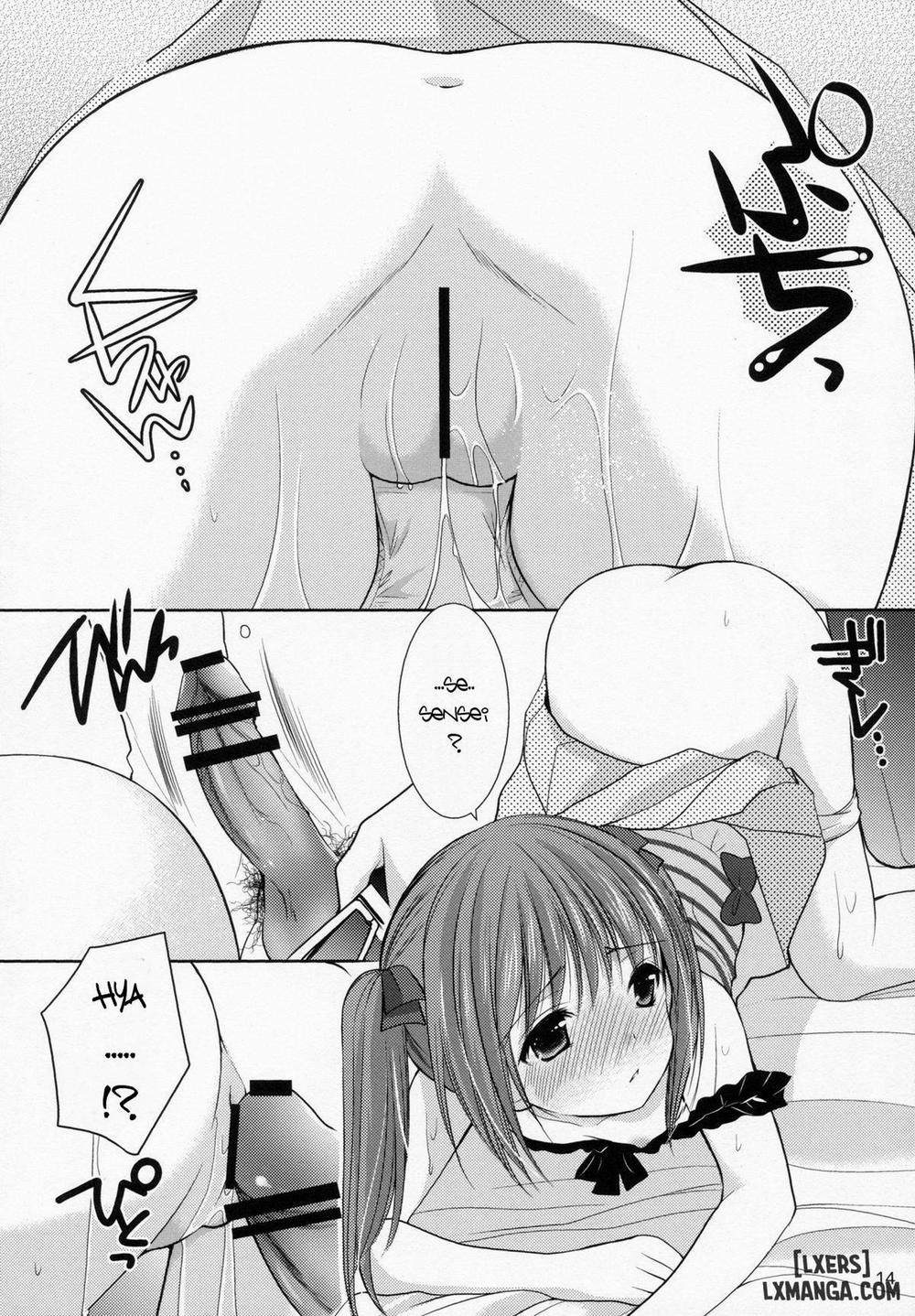 Natsuyasumi no Jiyuu Kenkyuu - Yousei no Yuuwaku 2 Oneshot trang 12