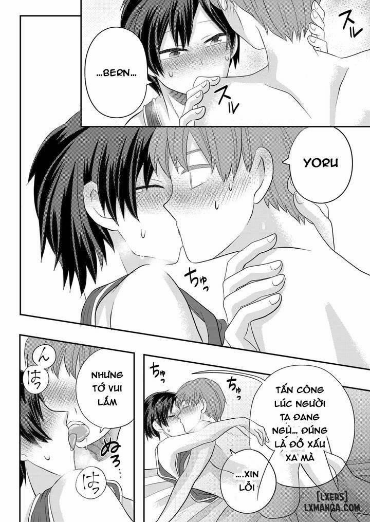 Nemuru Osananajimi ni Te o Dashichau Hanashi Oneshot trang 34