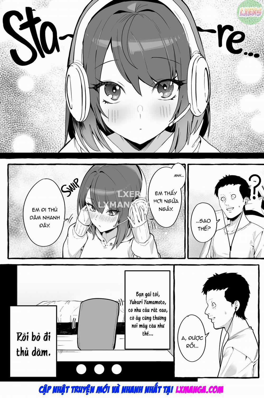 Net de Deatta Kyonyu Kanojo to Attara Shiboritoraremakutta Hanashi. Oneshot trang 5