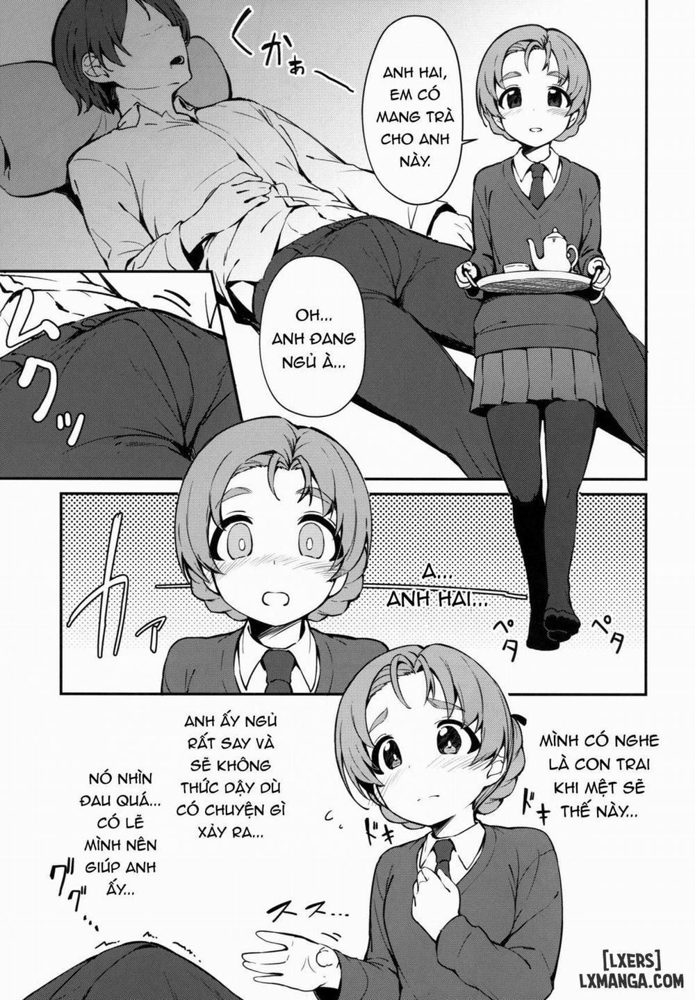 Neteru Aida ni Gimai no Peko ni Ecchi na Koto Sareru Hon Oneshot trang 1