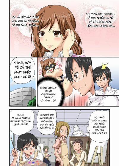 Netorare Hitozuma Net de Nama Nugi Haishinsuru Onna - Manami 1 trang 6