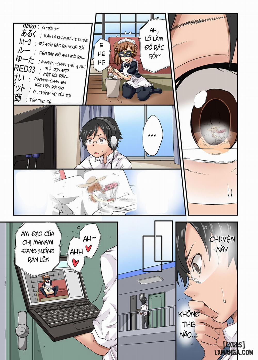 Netorare Hitozuma Net de Nama Nugi Haishinsuru Onna - Manami Oneshot trang 11