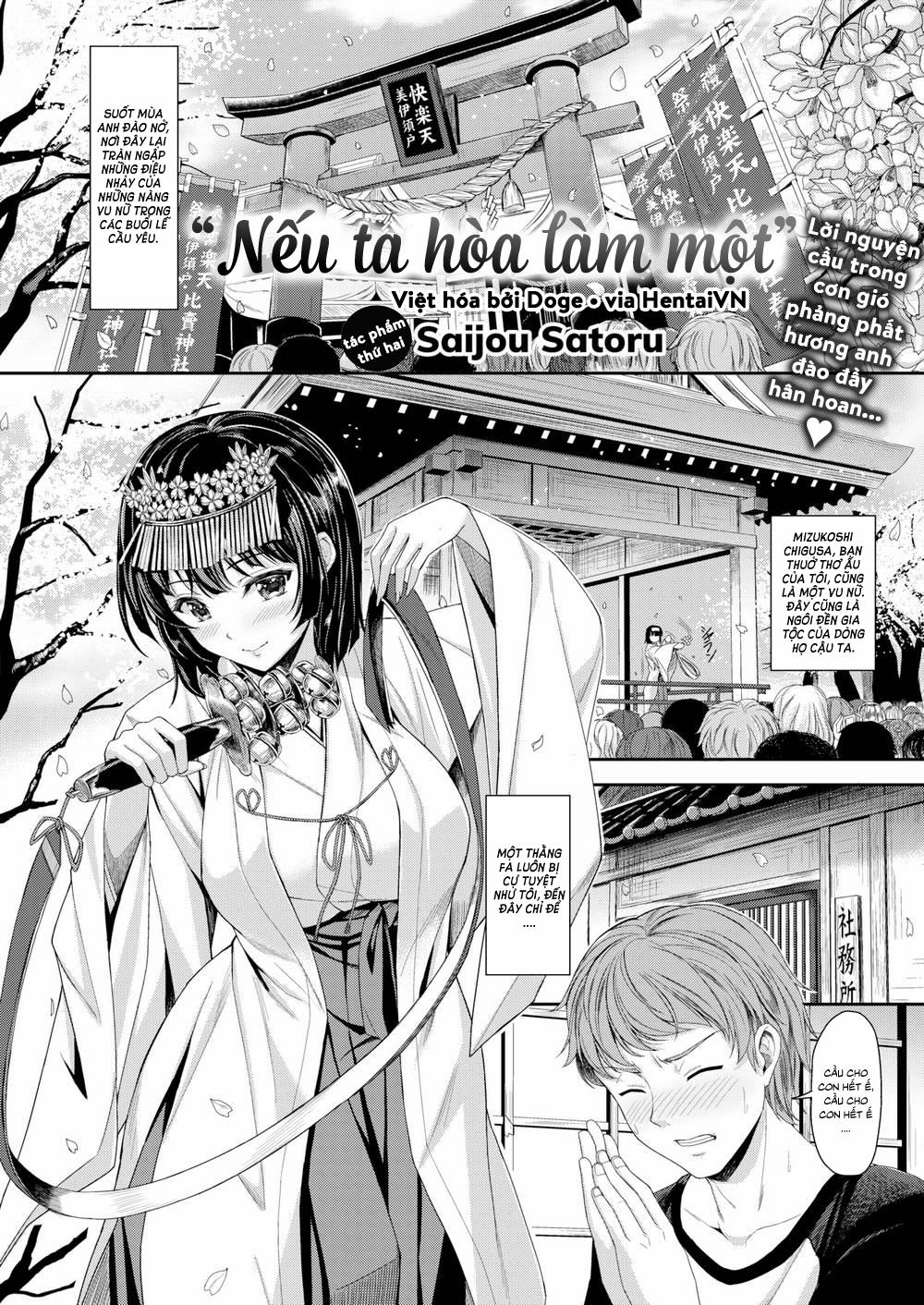 Nếu Ta Hòa Làm Một Oneshot trang 1