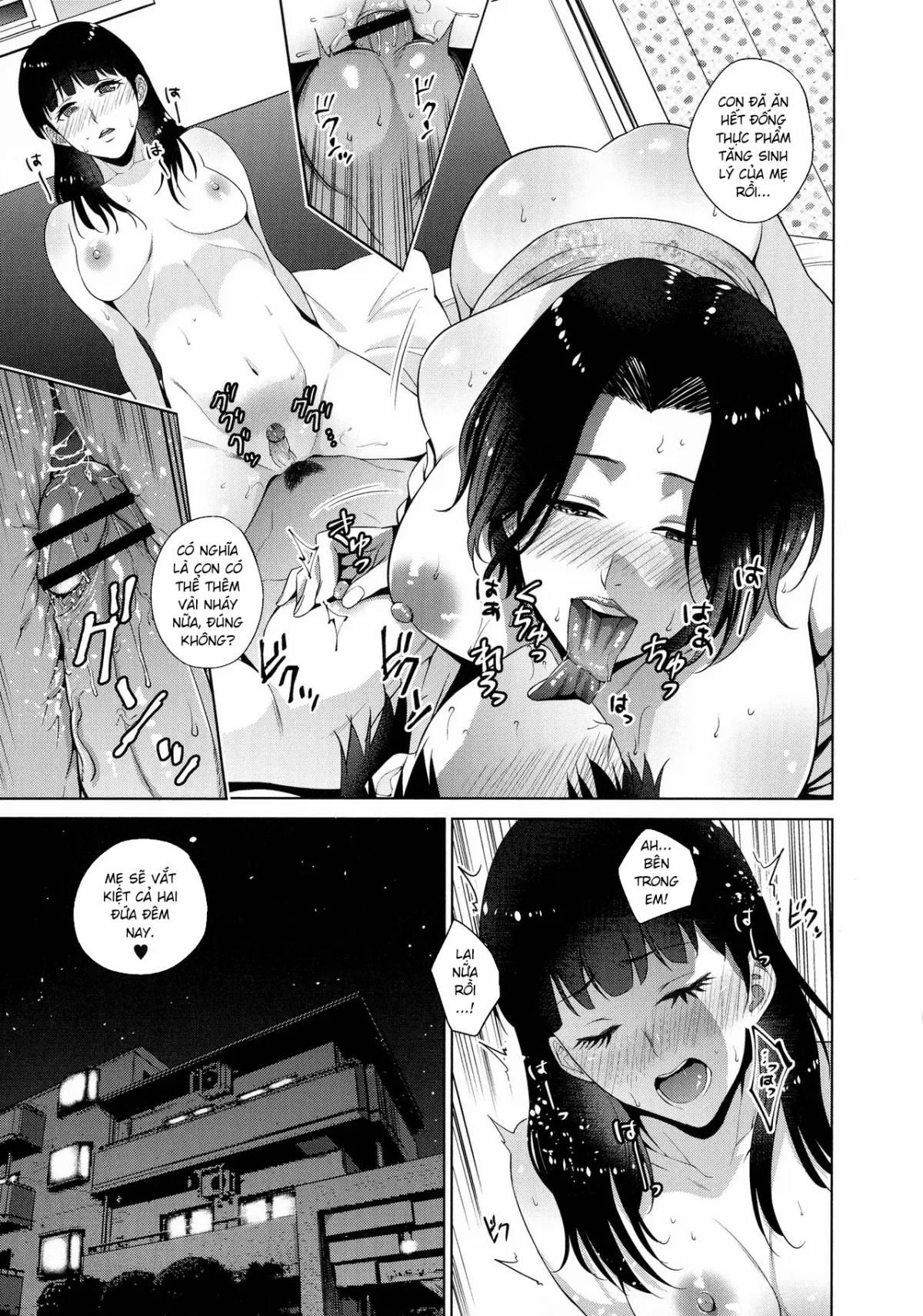 Ngày Mà Tôi Hoà Làm Một Với Mẹ [Haha To Majiwaru Hi; Apart To Haha] 3 trang 21
