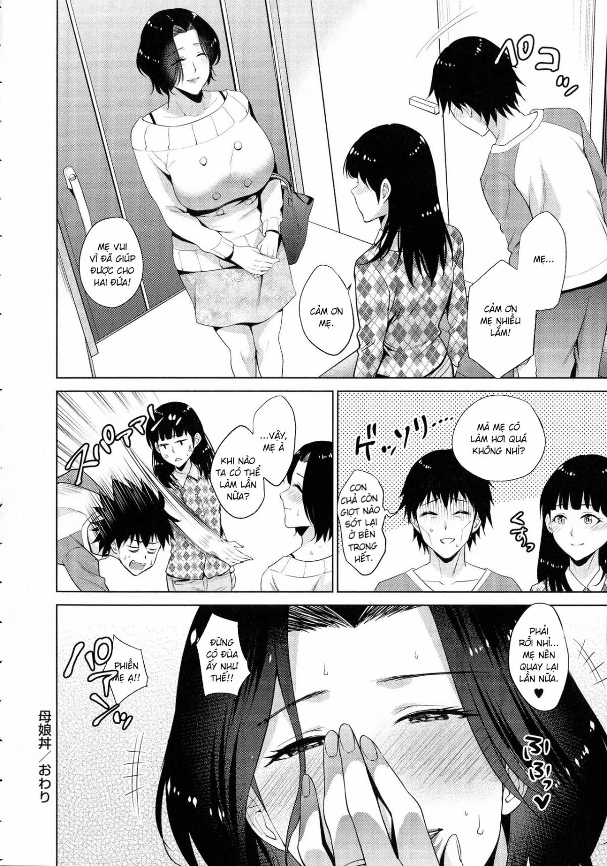 Ngày Mà Tôi Hoà Làm Một Với Mẹ [Haha To Majiwaru Hi; Apart To Haha] 3 trang 22