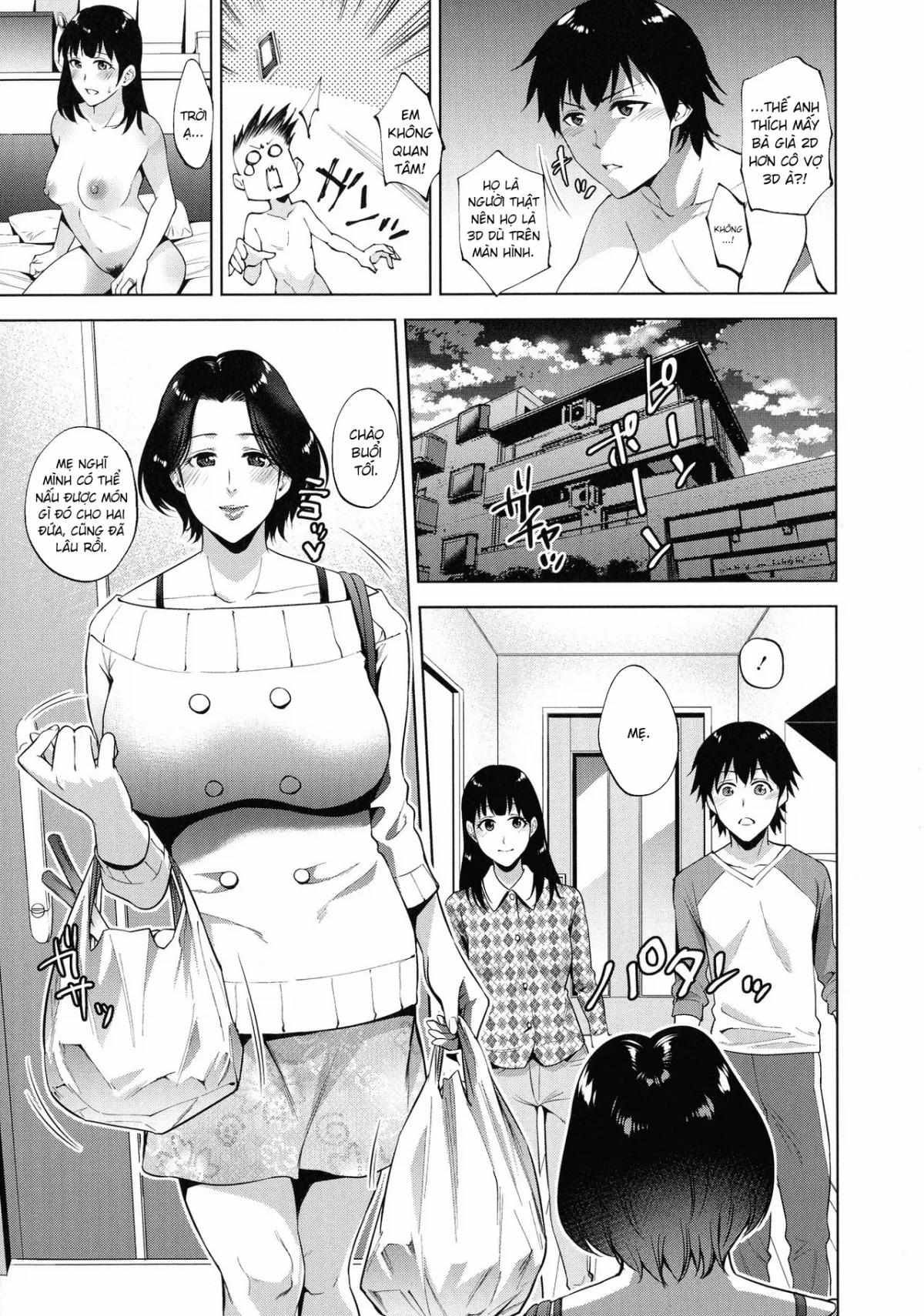 Ngày Mà Tôi Hoà Làm Một Với Mẹ [Haha To Majiwaru Hi; Apart To Haha] 3 trang 3