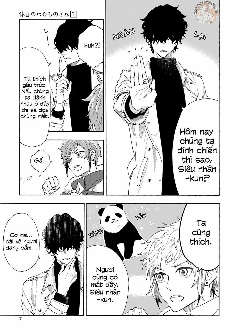 Ngày Nghỉ Của Ngài Tội Phạm 1 trang 5