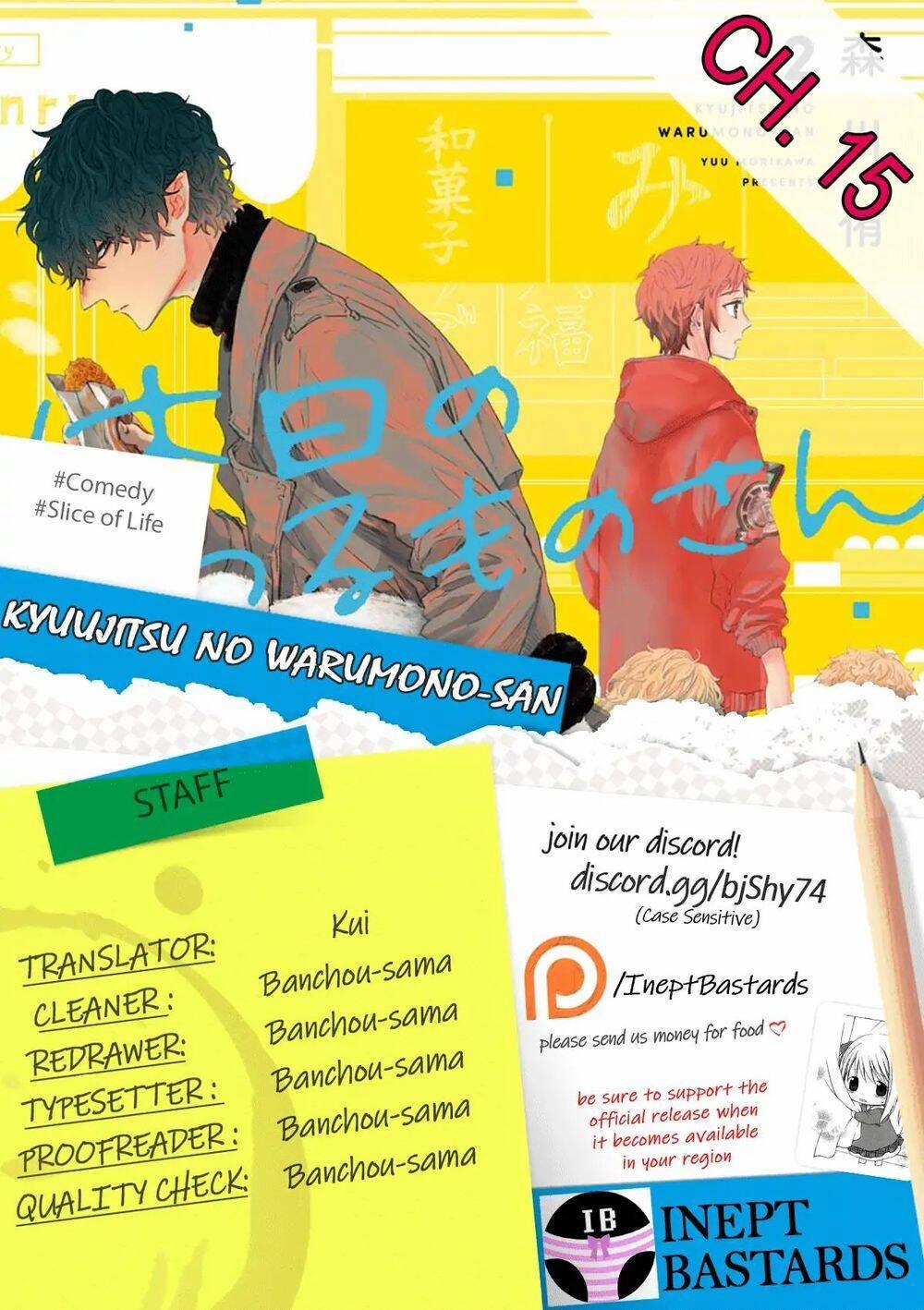 Ngày Nghỉ Của Ngài Tội Phạm 15 trang 1