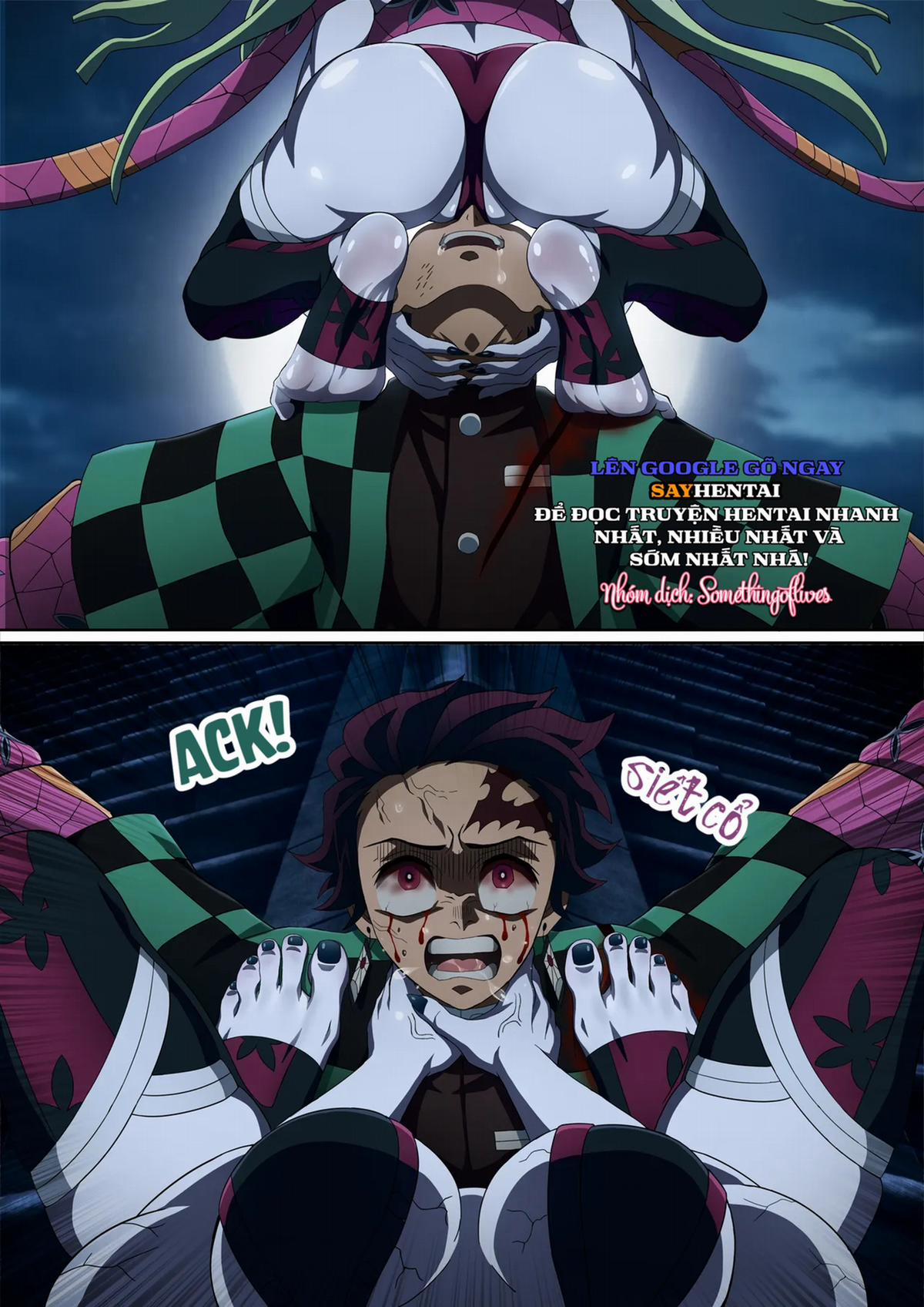 Nghệ thuật hút máu của Daki 1 trang 8