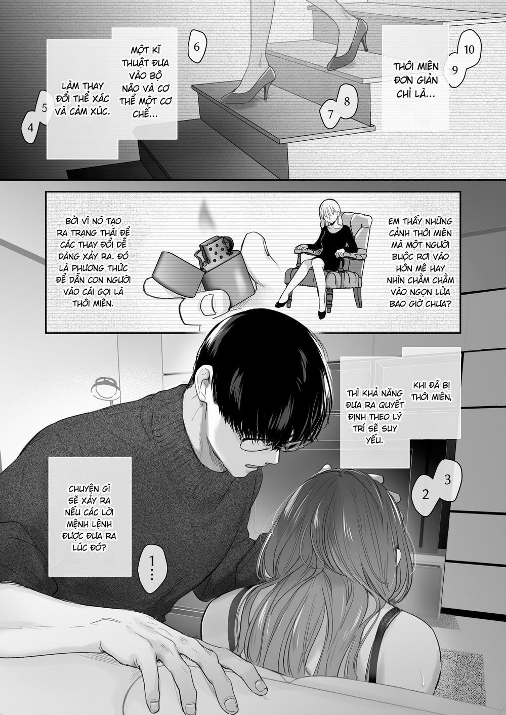 Nghiệm pháp thôi miên khoái cảm của Maki-san Oneshot full trang 25