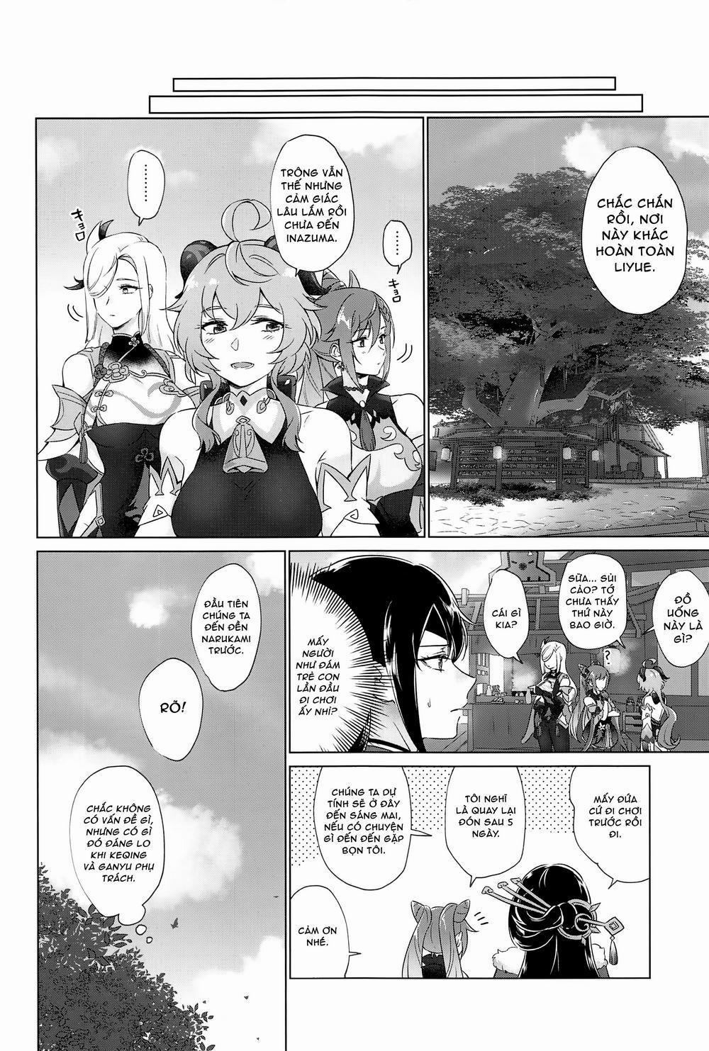 Nghiệm pháp tình dục kiểu Liyue Oneshot full trang 12