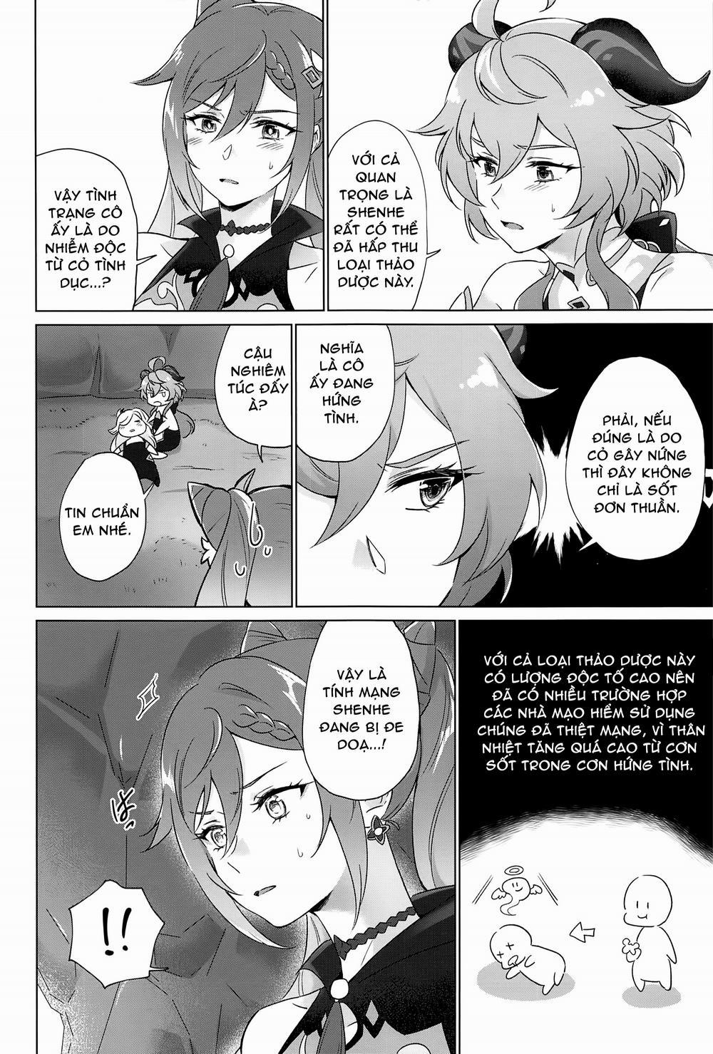 Nghiệm pháp tình dục kiểu Liyue Oneshot full trang 18