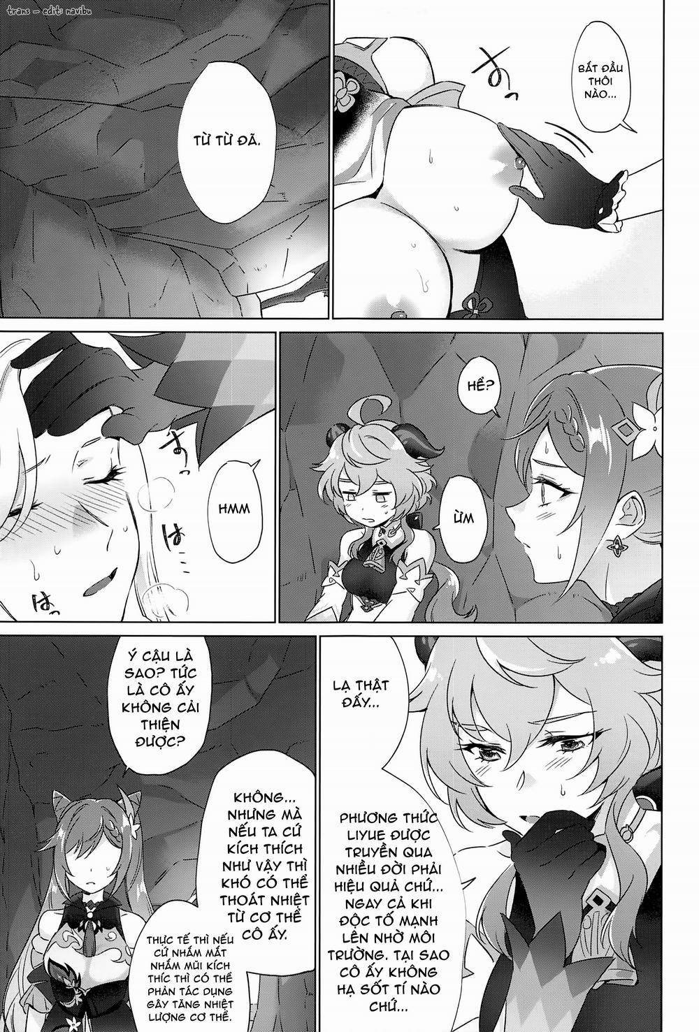 Nghiệm pháp tình dục kiểu Liyue Oneshot full trang 33