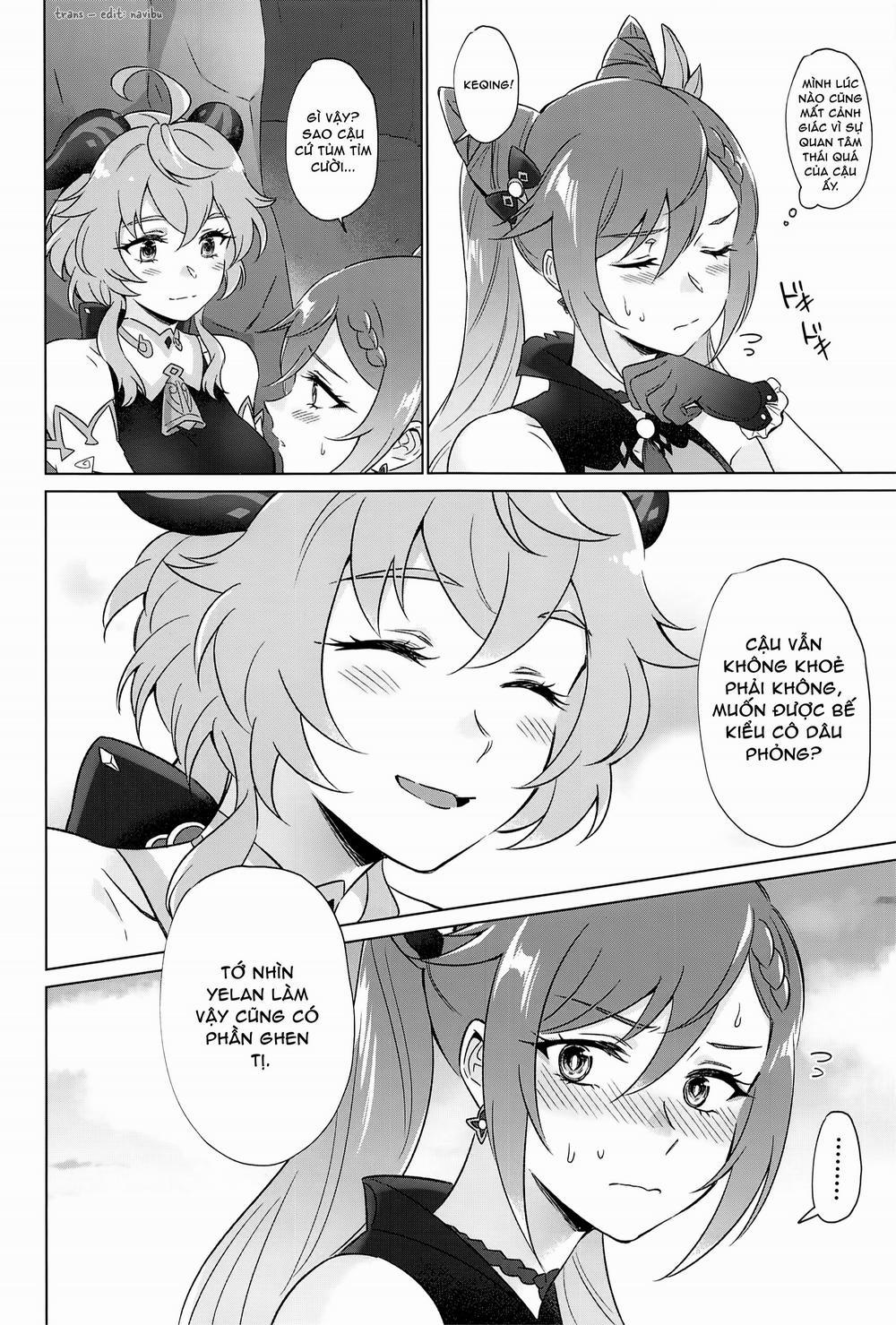 Nghiệm pháp tình dục kiểu Liyue Oneshot full trang 46