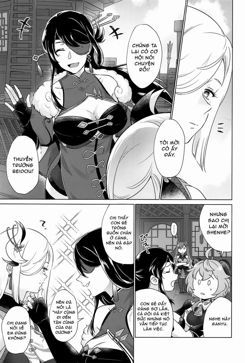 Nghiệm pháp tình dục kiểu Liyue Oneshot full trang 9