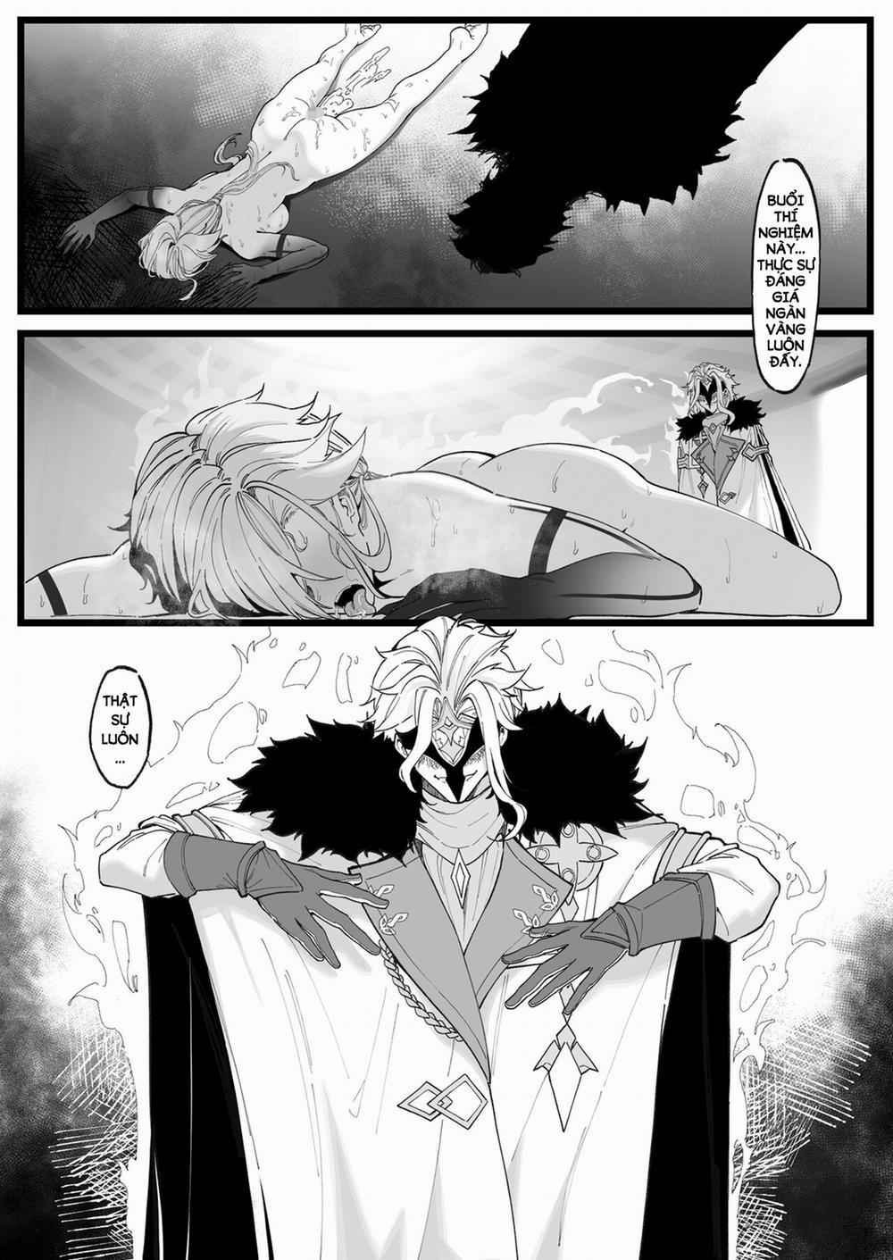 Nghiên cứu của Bác sĩ... 1: Thử thuốc kích dục cùng Arlecchino trang 25