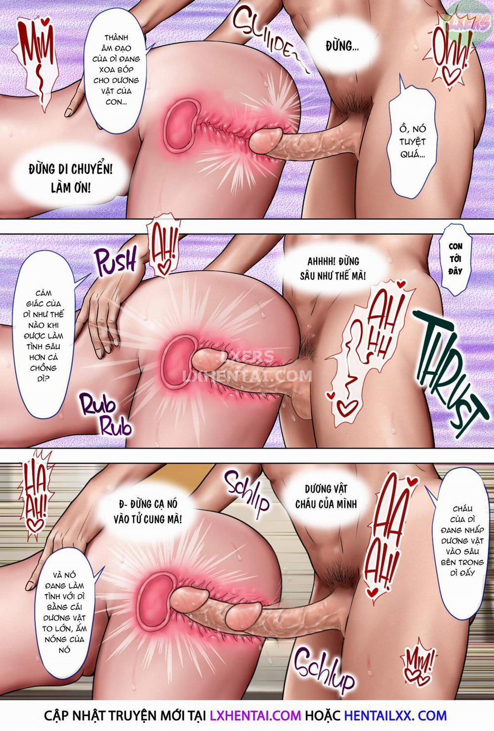 Ngoại tình với người dì sexy của tôi 2 trang 48