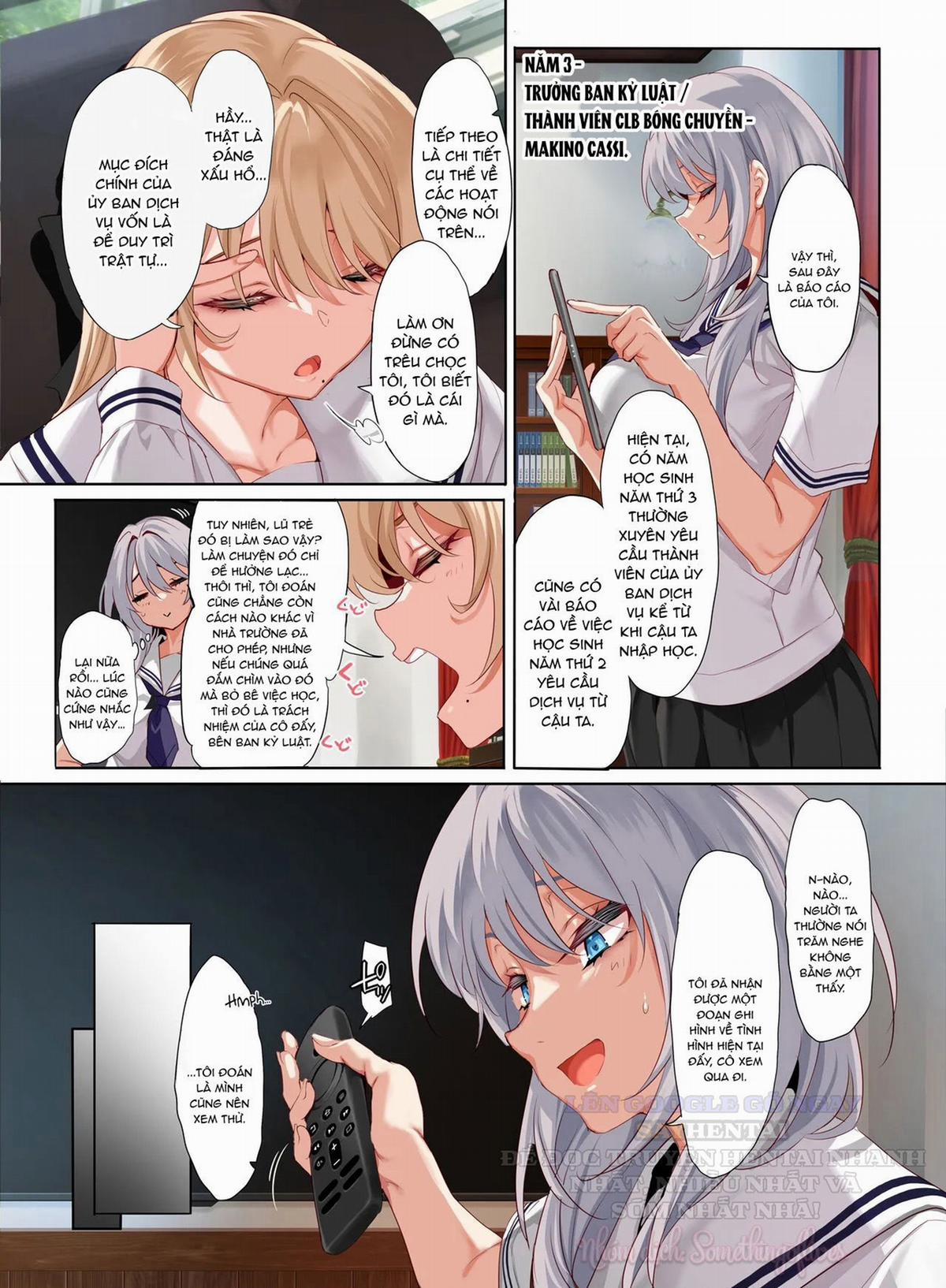 Người đàn ông duy nhất tại trường nữ sinh, nên tôi bị biến thành nơi xả ham muốn theo nội quy trường học - tiết 3 1 trang 2