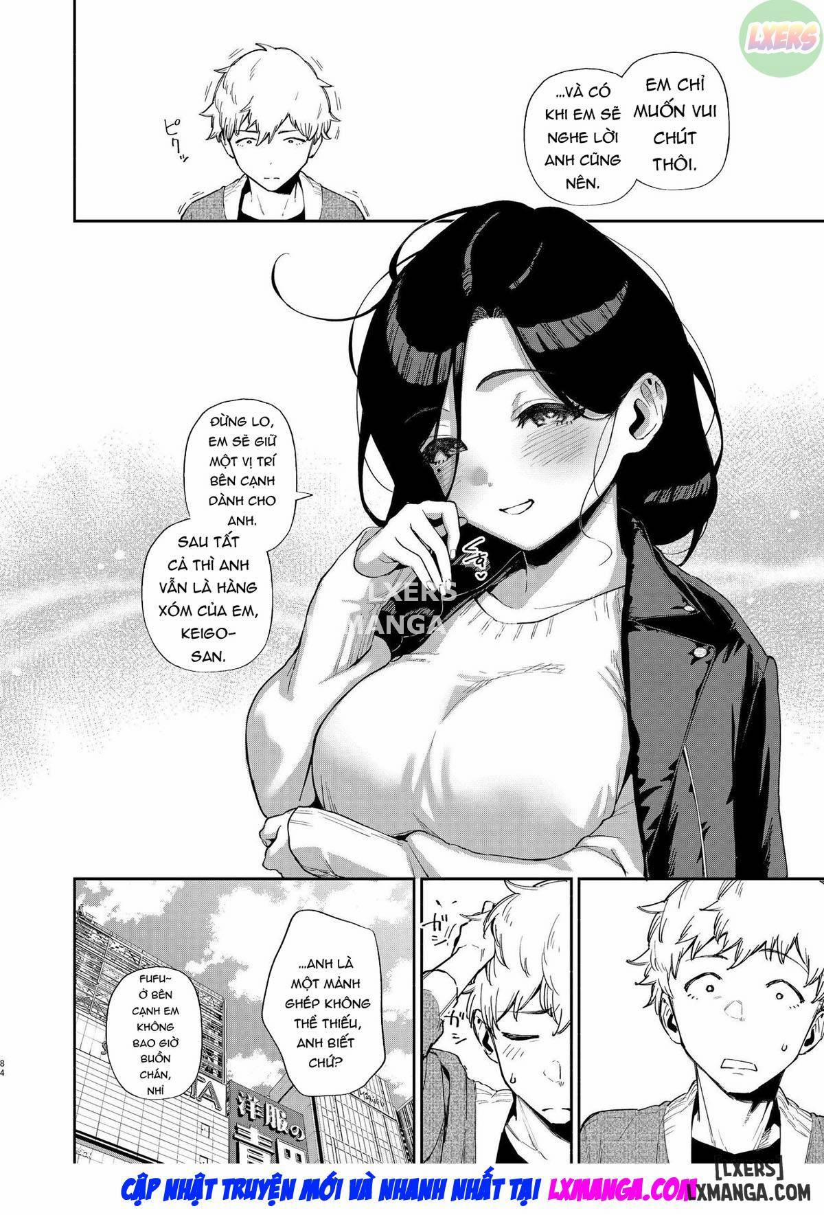 Người hàng xóm Ayane-san và tôi tình cờ gặp nhau 1 trang 81