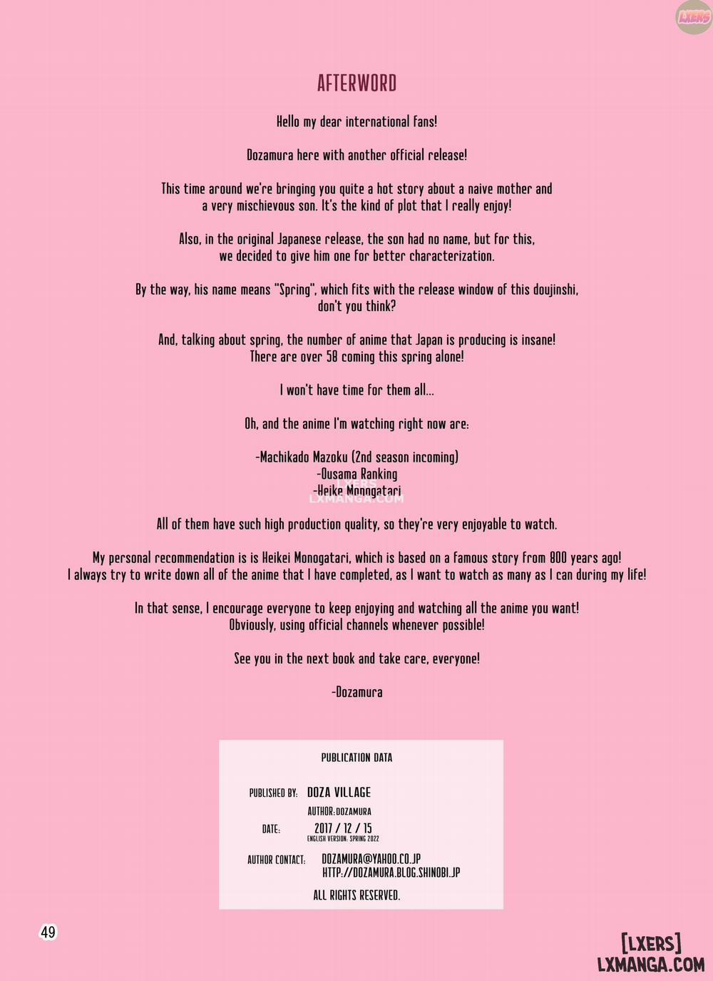 Người Mẹ Bị Đụ Bởi Con Trai Tinh Nghịch Oneshot trang 51