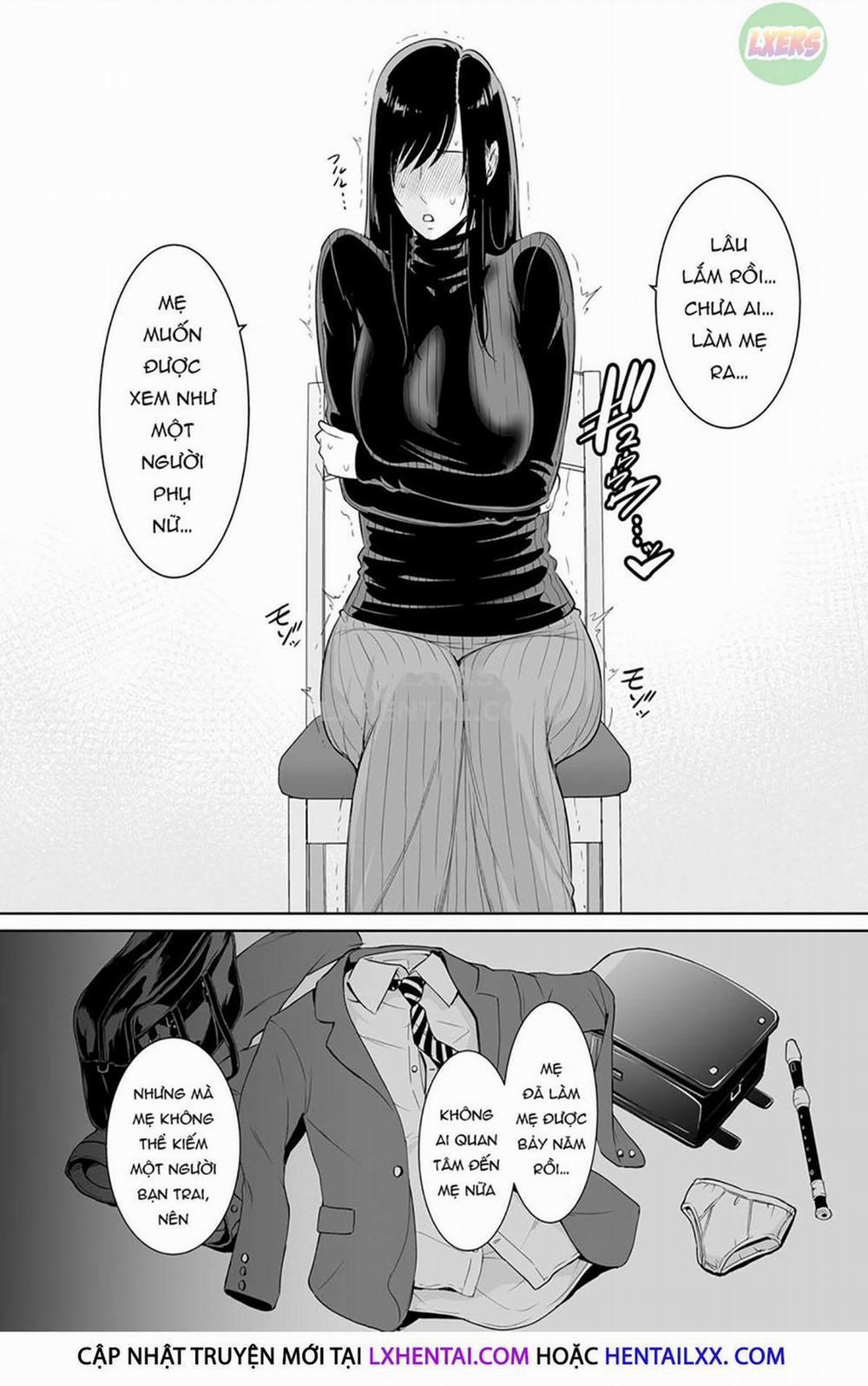 Người Mẹ Đơn Thân Livestream Về Đêm Oneshot trang 23