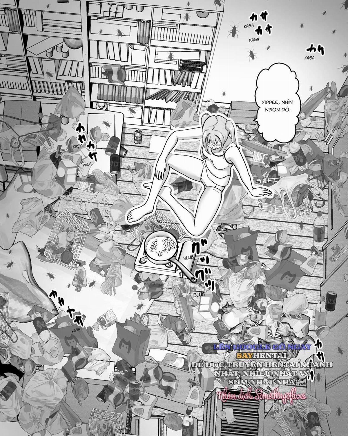 Người phụ nữ trong ngôi nhà bẩn thỉu: Thủ dâm với côn trùng 1 trang 1