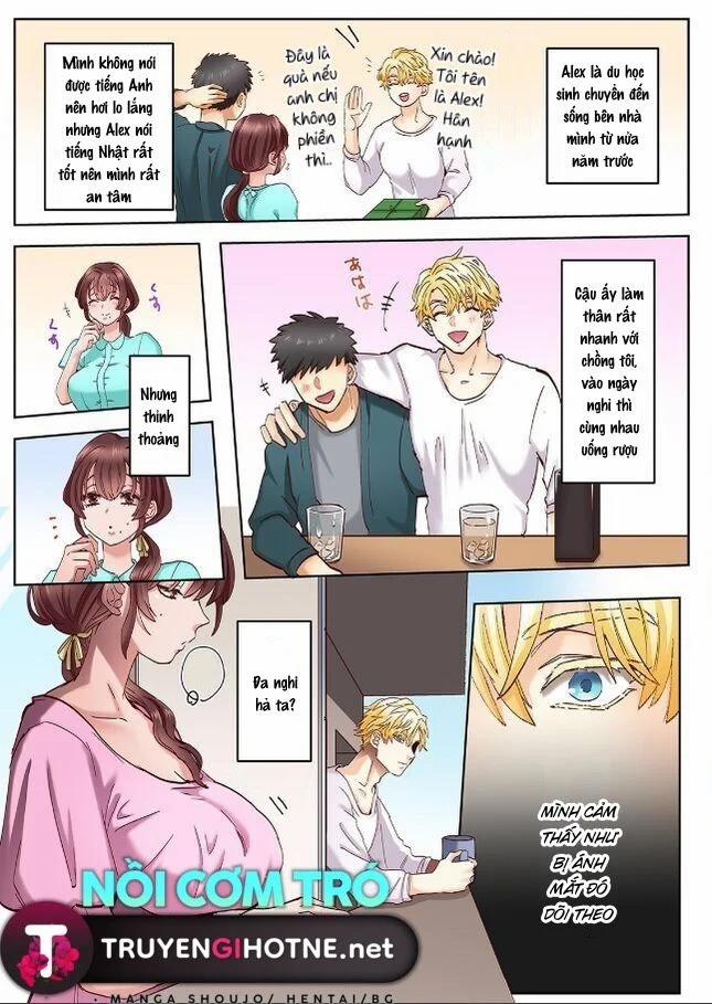 Người Vợ Bất Mãn – Làm Tình Với Du Học Sinh 1.1 trang 5