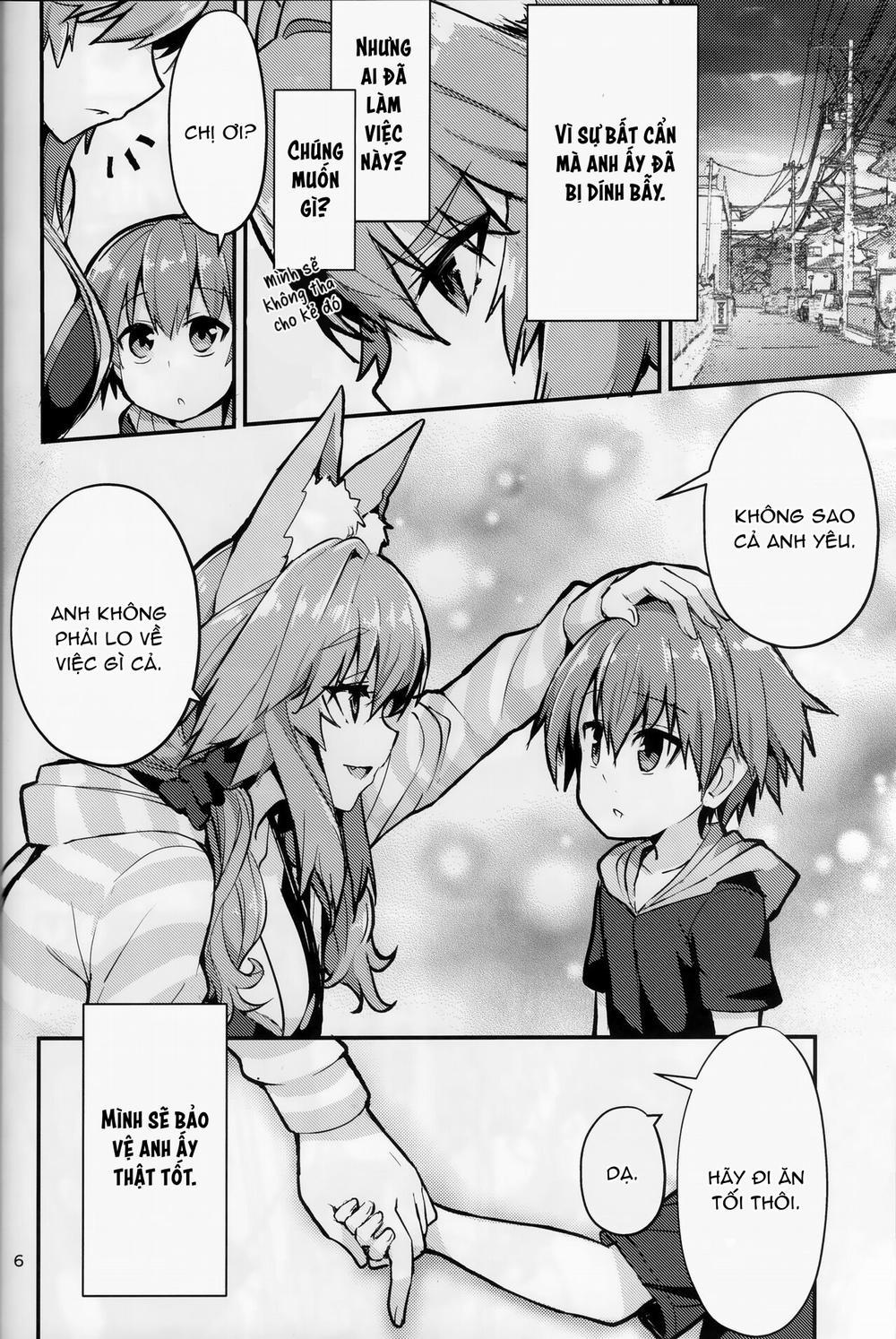 Người vợ hám tình Tamamo-chan Oneshot trang 4