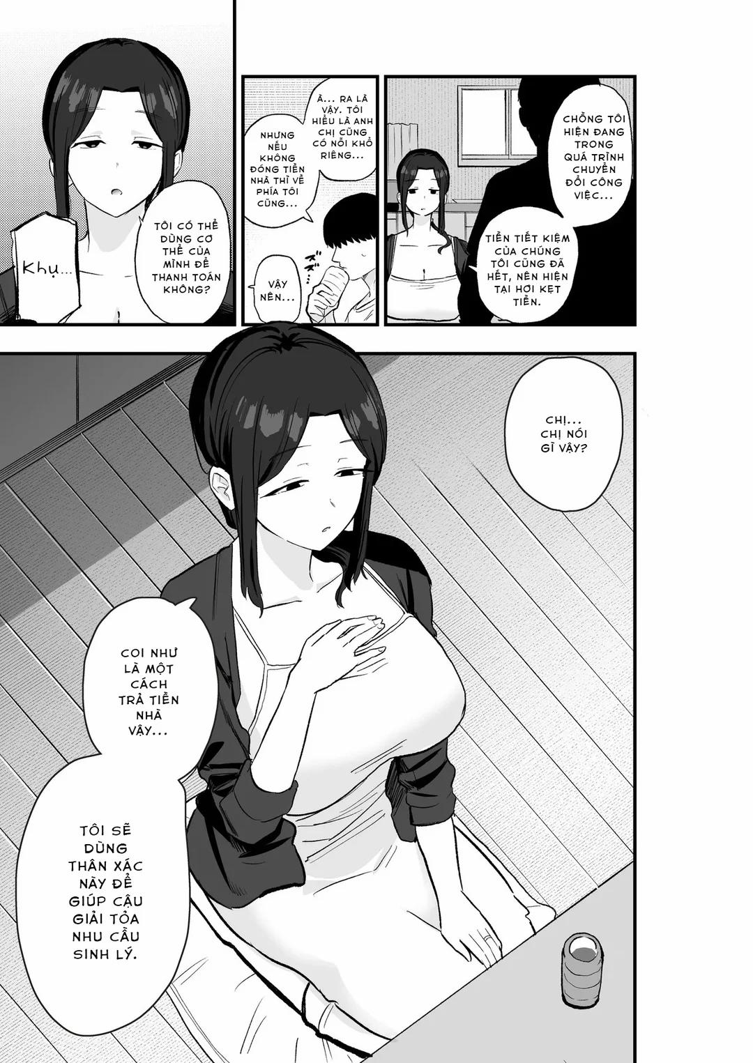 Người vợ phóng đãng: bán thân để trả tiền thuê nhà Oneshot trang 11