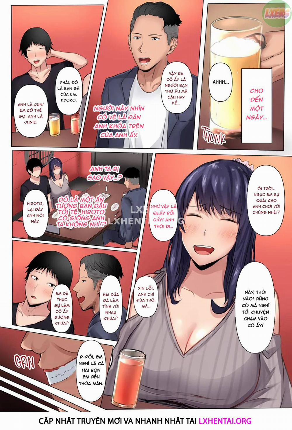 Người Yêu Bị Cám Dỗ Bởi Cặc Khủng Của Tên Lớp Trên 1 trang 11