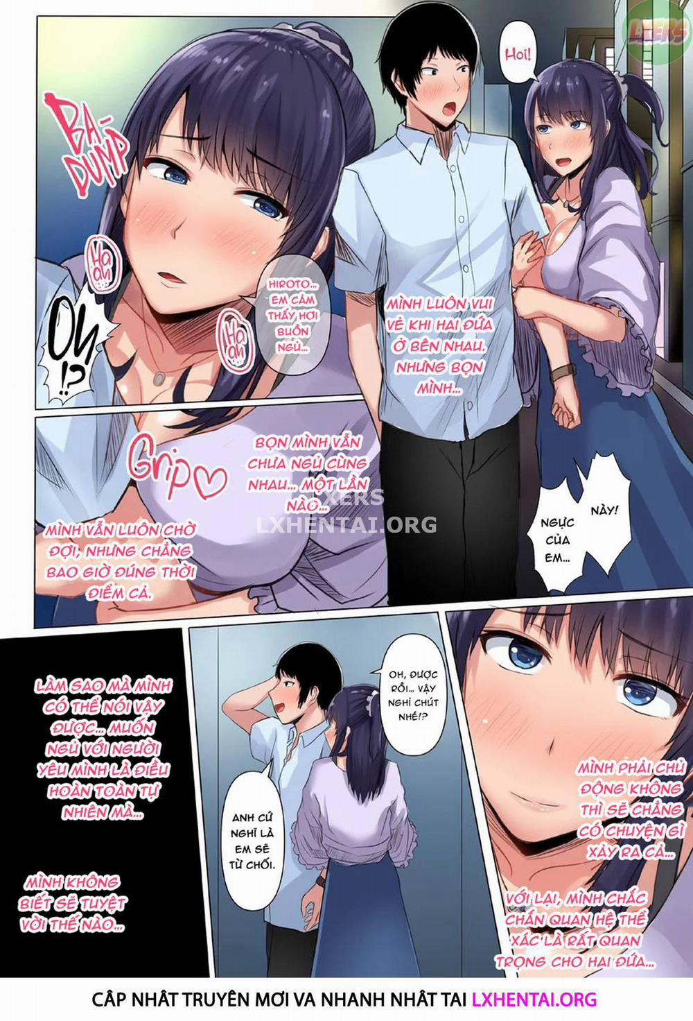 Người Yêu Bị Cám Dỗ Bởi Cặc Khủng Của Tên Lớp Trên 1 trang 7