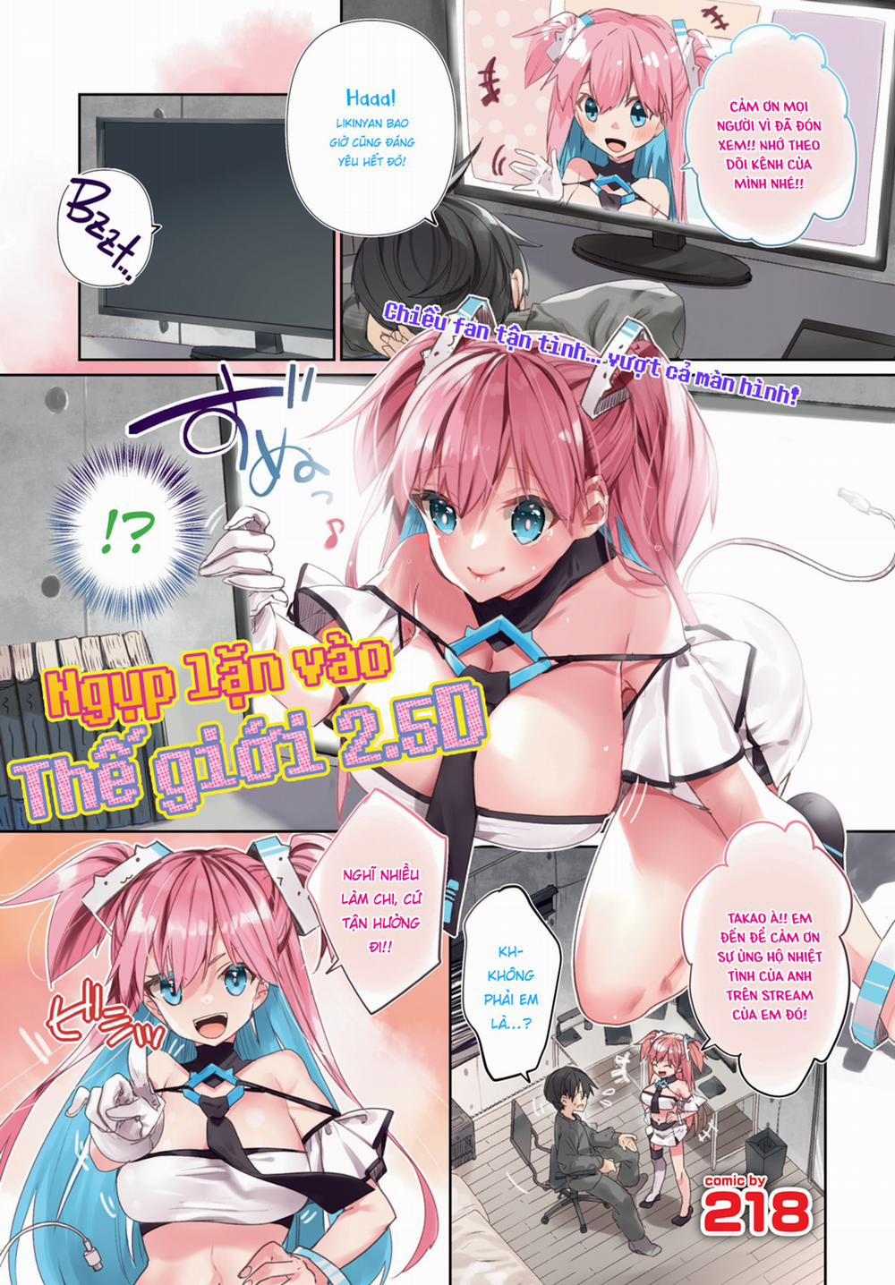 Ngụp lặn vào thế giới 2.5 D Oneshot trang 1