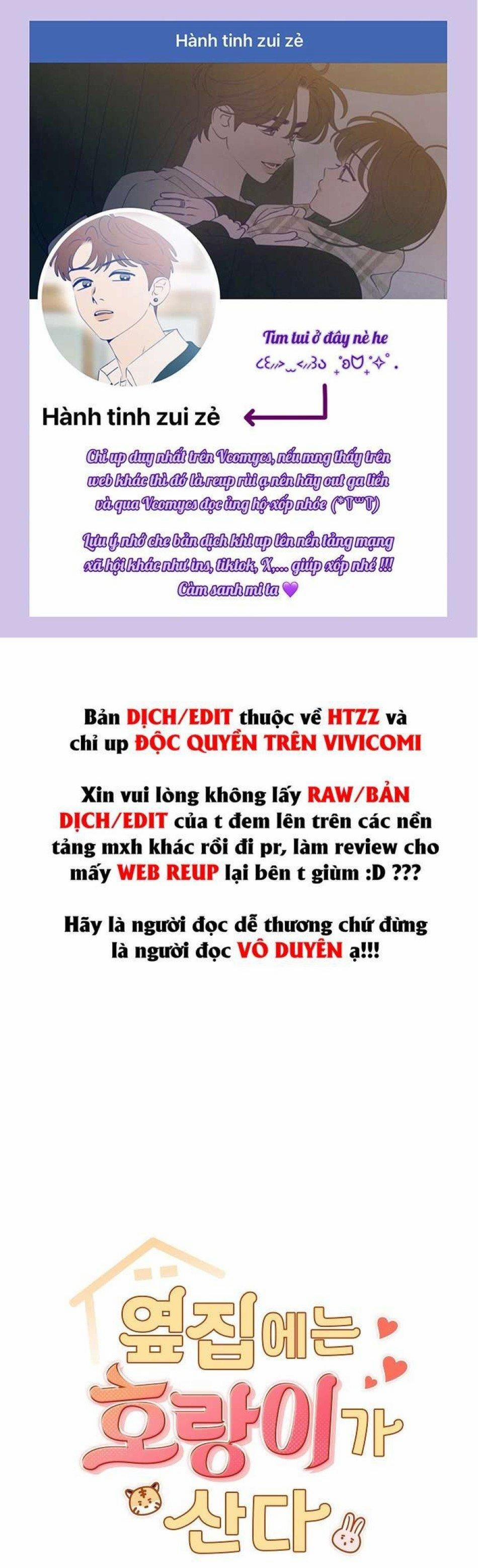 Nhà Bên Cạnh Có Hổ 14 trang 0