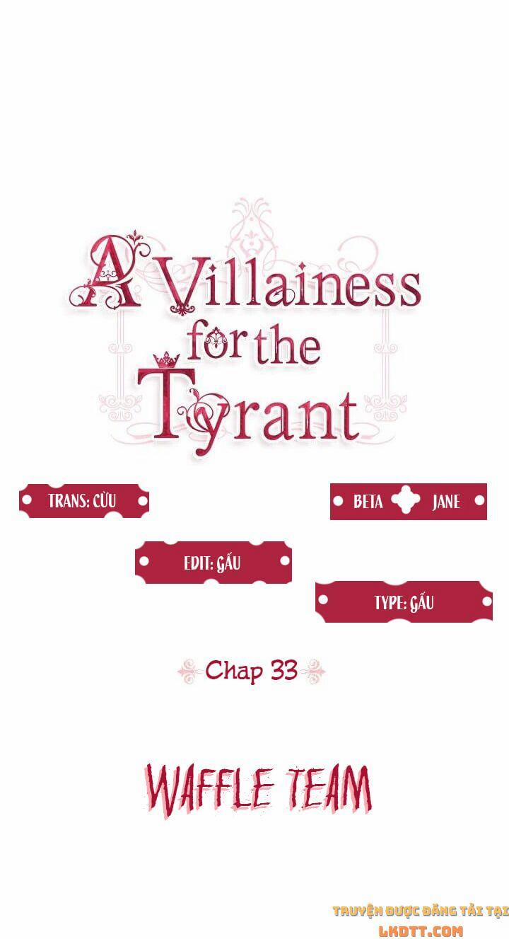 Nhân Vật Phản Diện Xứng Đôi Với Bạo Chúa 33 trang 1
