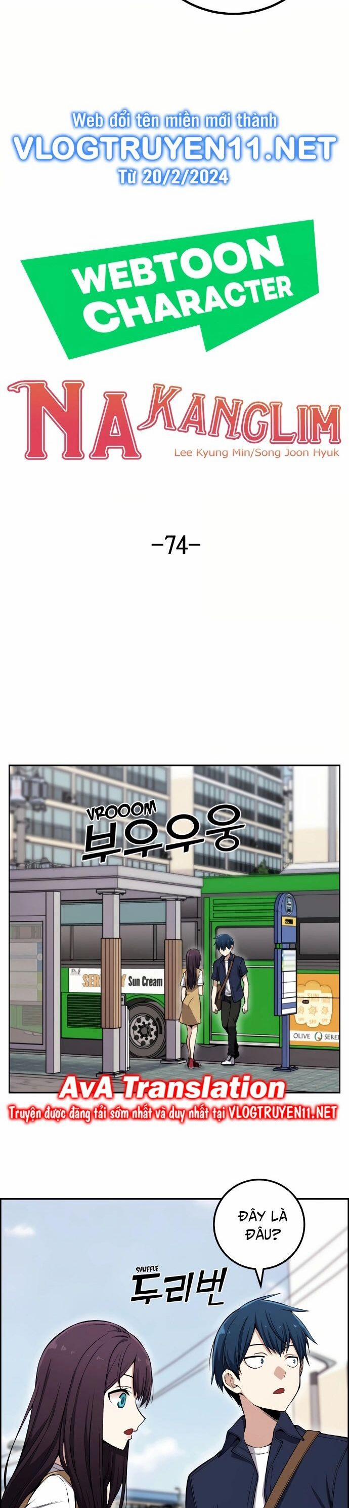 Nhân Vật Webtoon Na Kang Lim 74 trang 7
