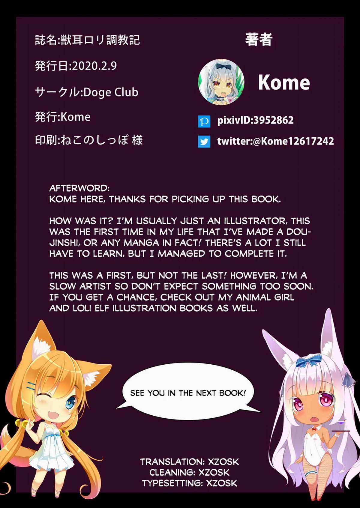 Nhật Kí Huấn Luyện Bé Loli Người Thú! [Kemomimi Loli Choukyouki ; Animal-Eared Loli Training Log] OneShot trang 23
