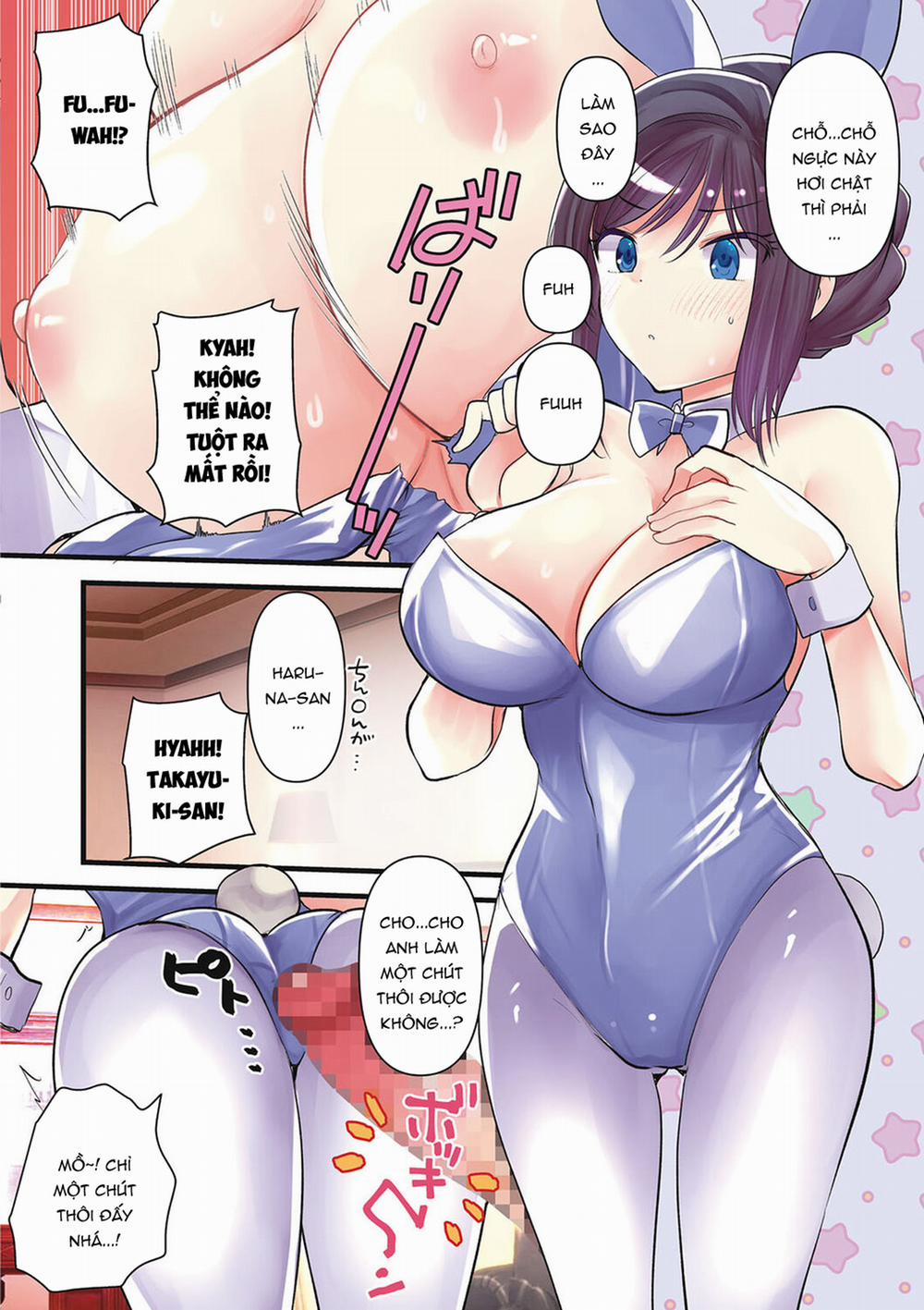 Nhật ký dâm đãng của cô vợ mới cưới Voi 0- Trong bộ đồ Bunny. trang 5