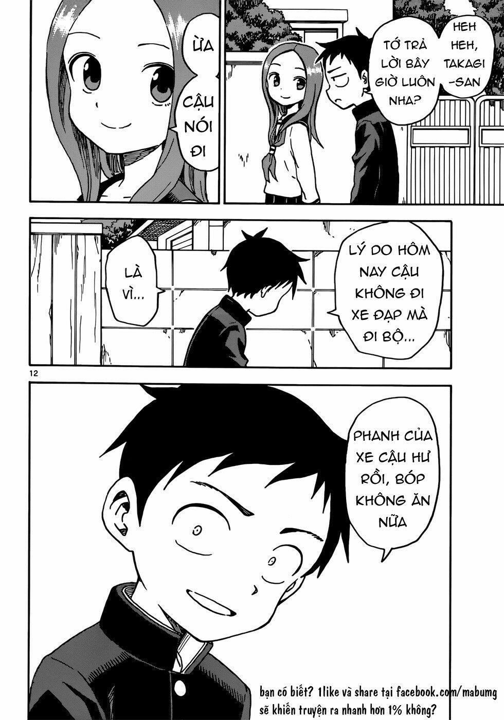 Nhất Quỷ Nhì Ma, Thứ Ba Takagi 67 trang 14