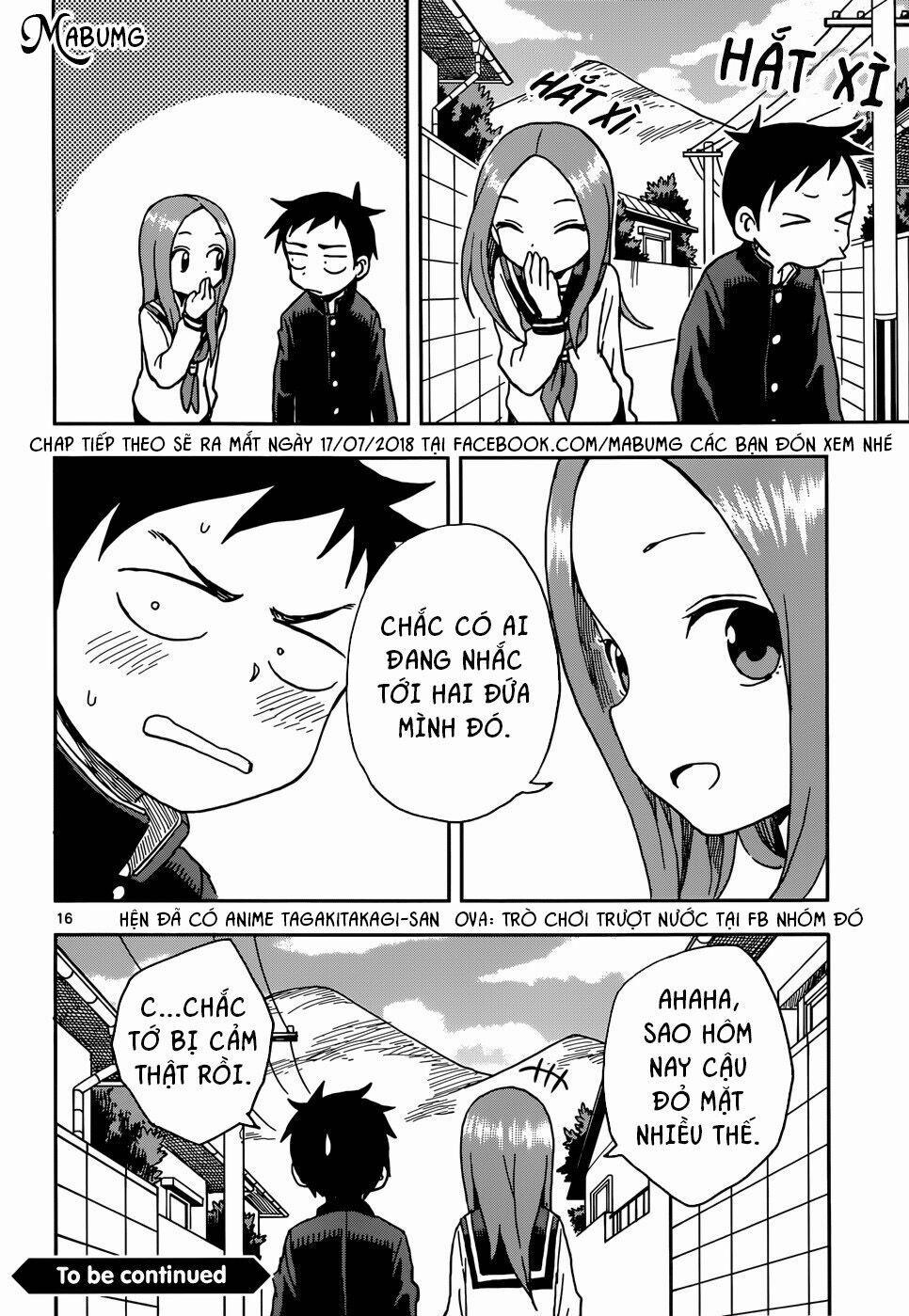Nhất Quỷ Nhì Ma, Thứ Ba Takagi 78 trang 17