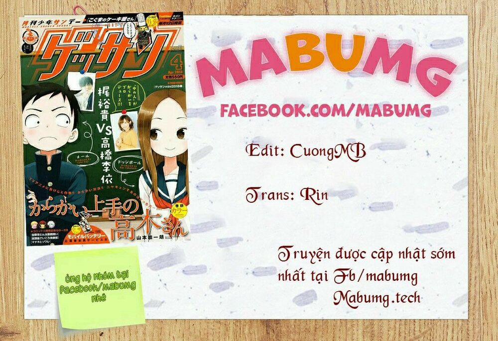 Nhất Quỷ Nhì Ma, Thứ Ba Takagi 90 trang 17