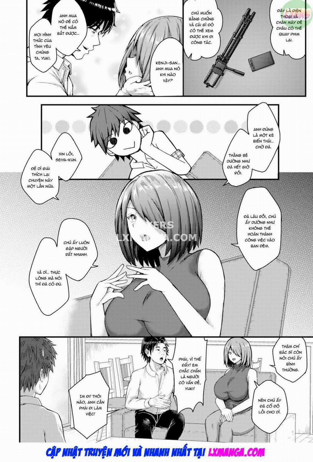 Nhờ cháu ngủ với vợ chú Oneshot trang 6