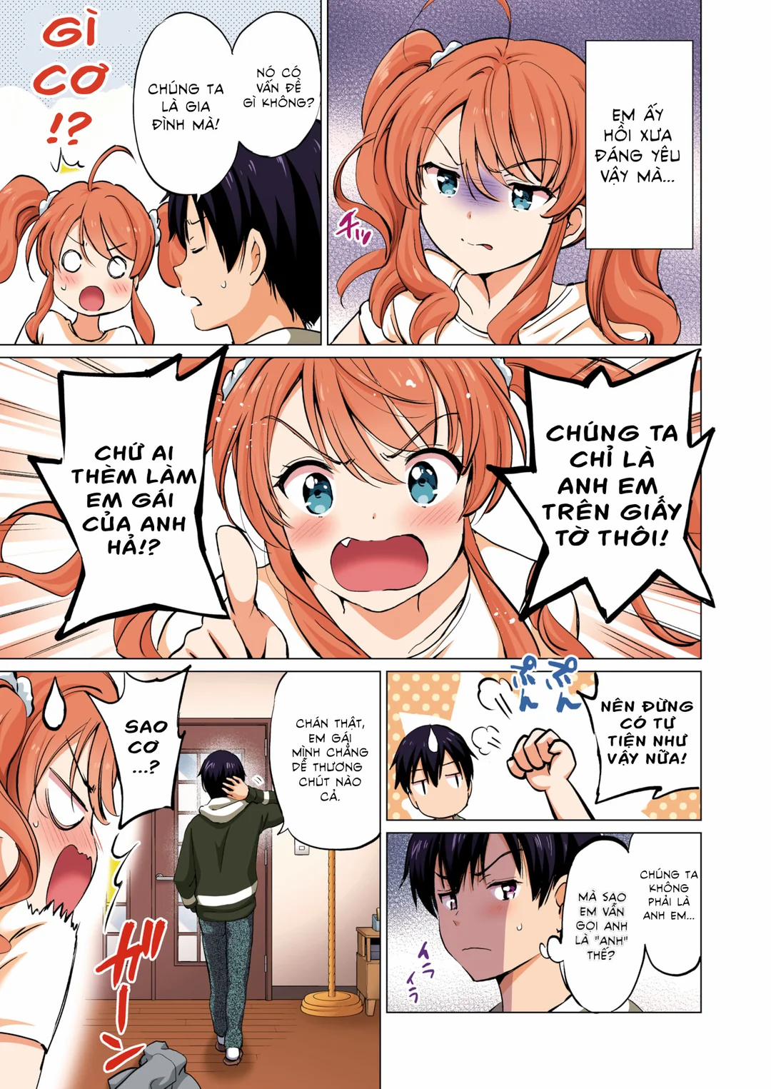 Nhỏ em gái kế khó tính 1 trang 2