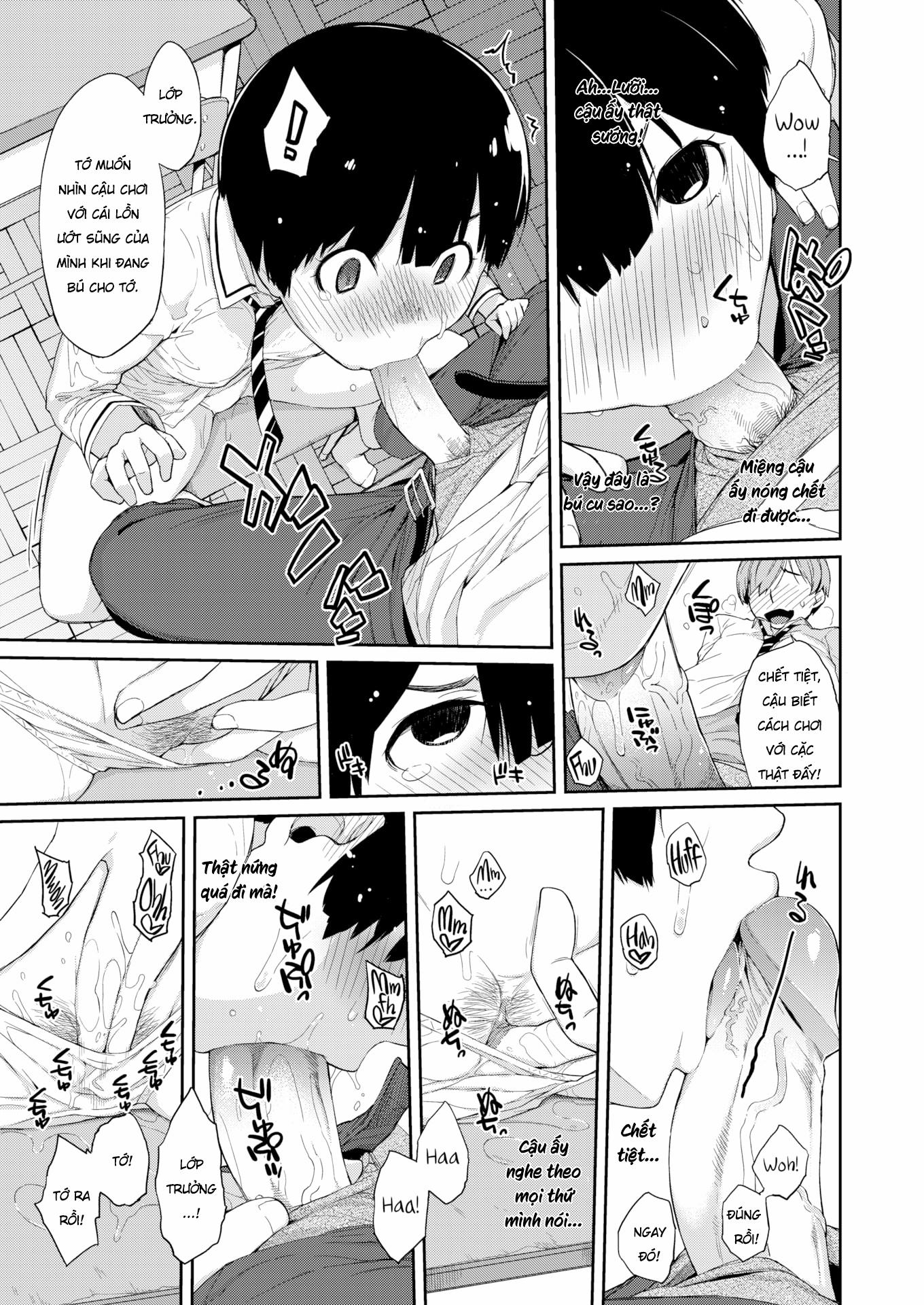 Nhỏ lớp trưởng kiêu kì thủ dâm ở chỗ tôi. 1 trang 14