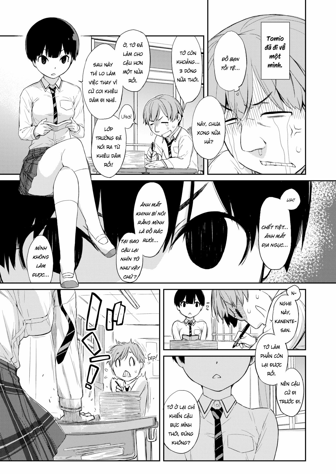 Nhỏ lớp trưởng kiêu kì thủ dâm ở chỗ tôi. 1 trang 4