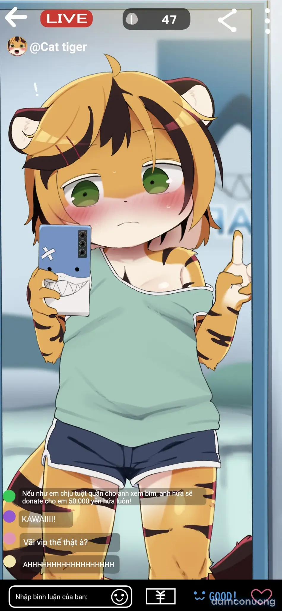 Những Buổi Livestream Bất Ổn Của Các Bé Furry Loli 8 trang 2