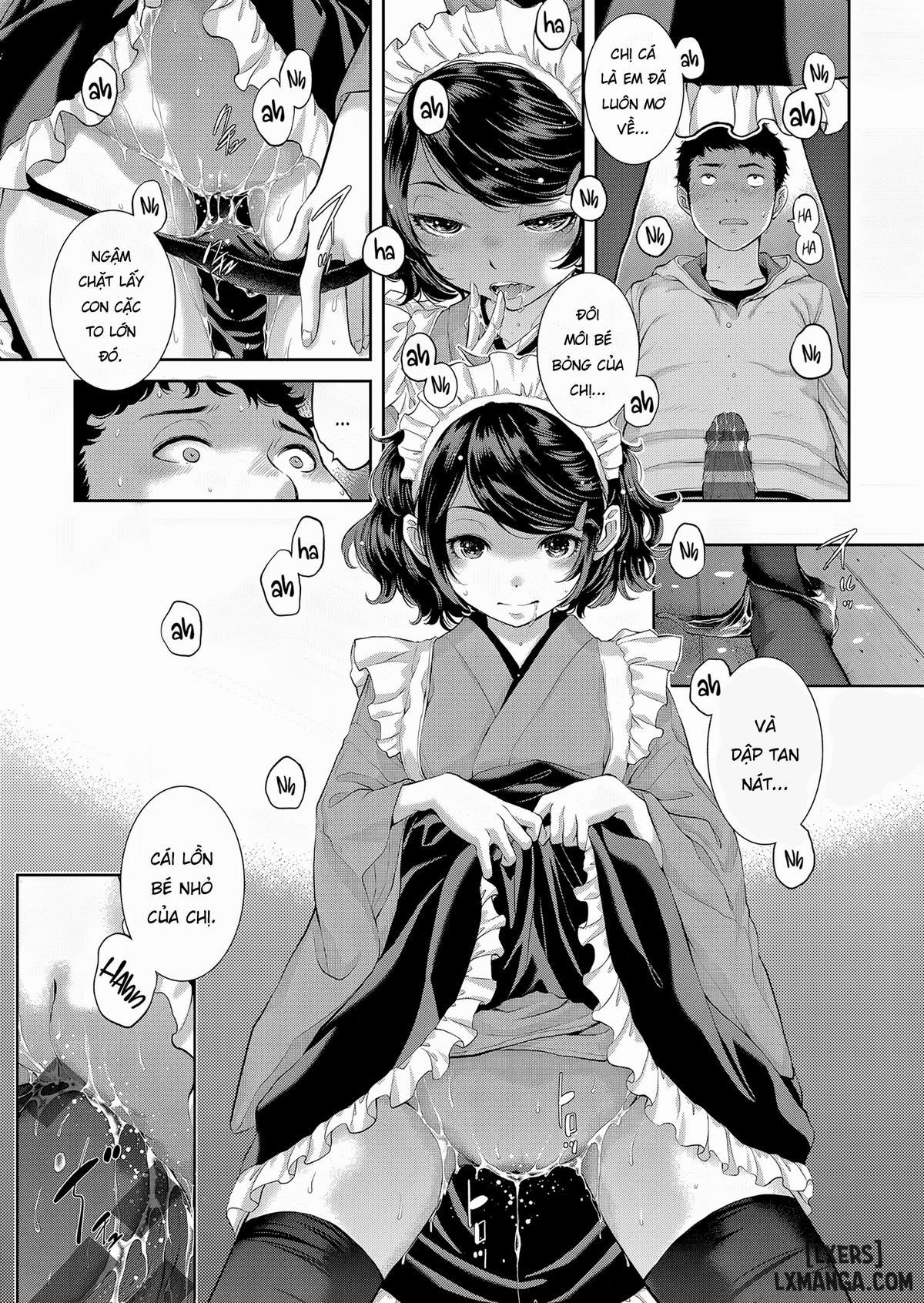 Những Nàng Hầu Gái 1.0 Senpai Bé Nhỏ trang 19