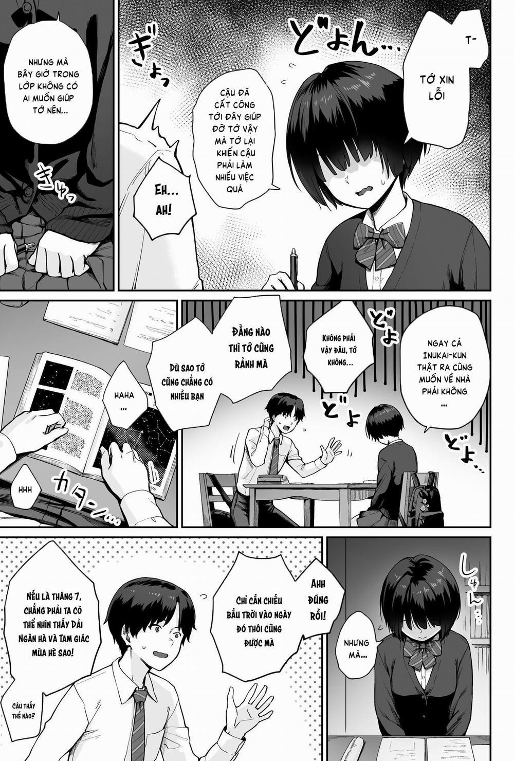 Những ngôi sao trên trời chỉ là những đốm sáng - Một lớp học nơi chỉ có tôi không được chịch 1 trang 9