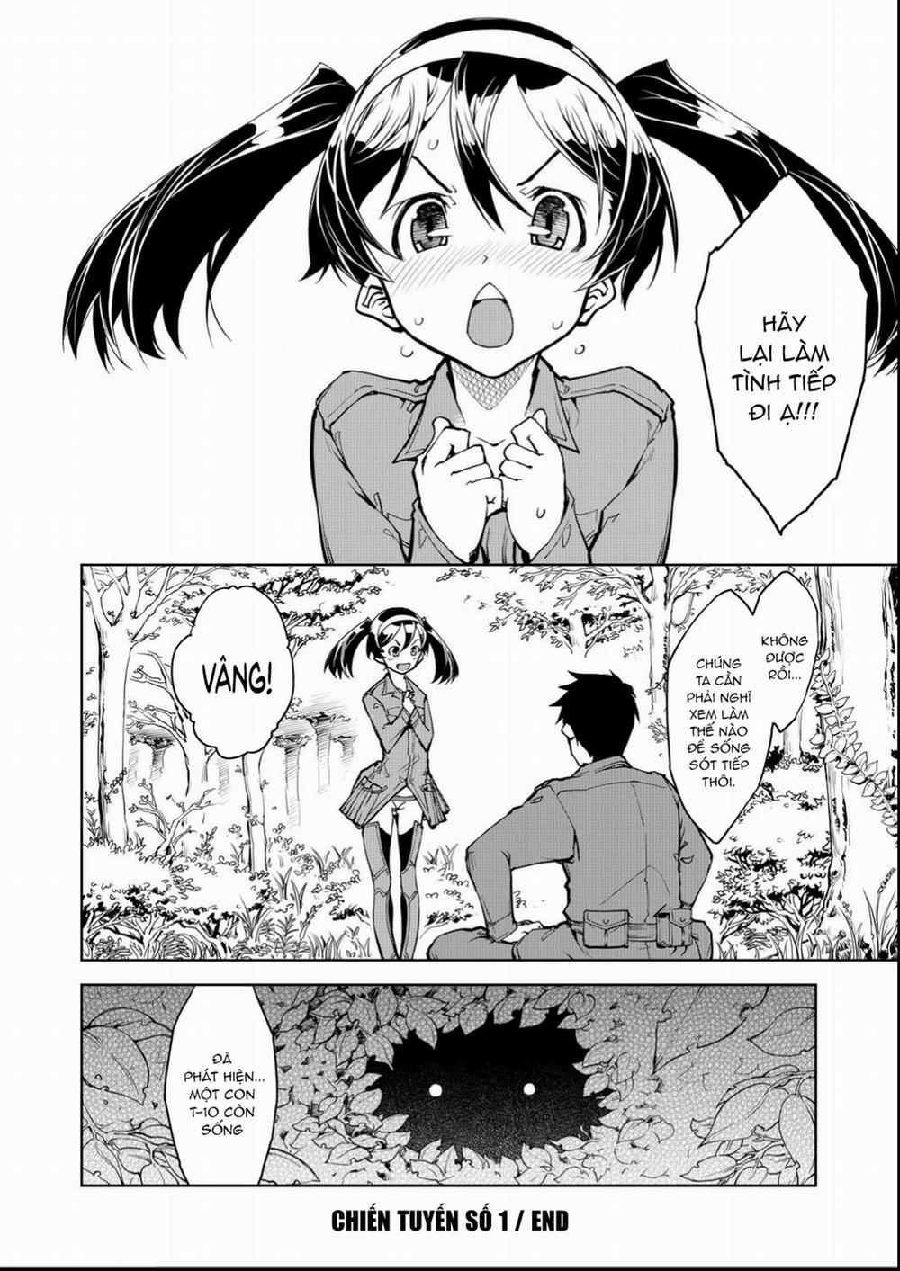 Những thiếu nữ chiến xa Chiến tuyến số 1 trang 43